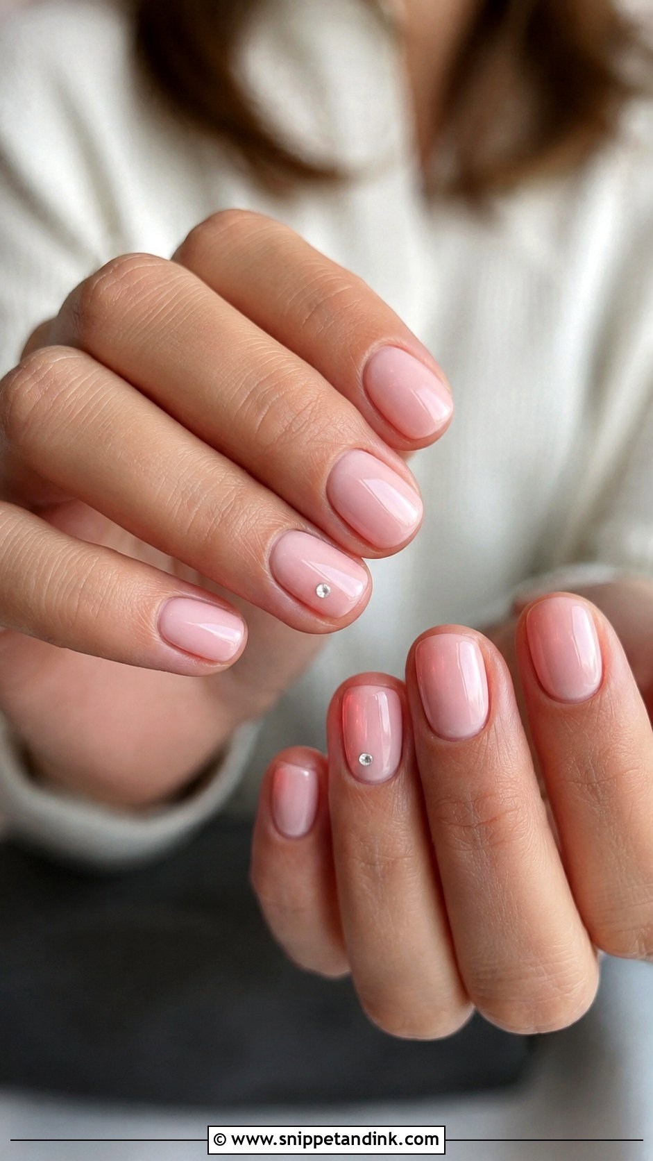 Blush Pink Wedding Nails - Snippet and Ink - 20 Pretty Wedding Nails