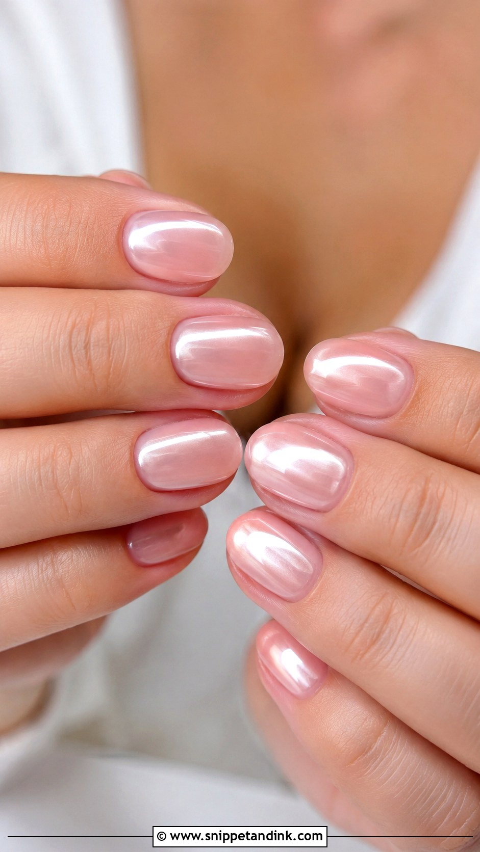 Blush Pink Wedding Nails - Snippet and Ink - 20 Summer Wedding Nails for Bride