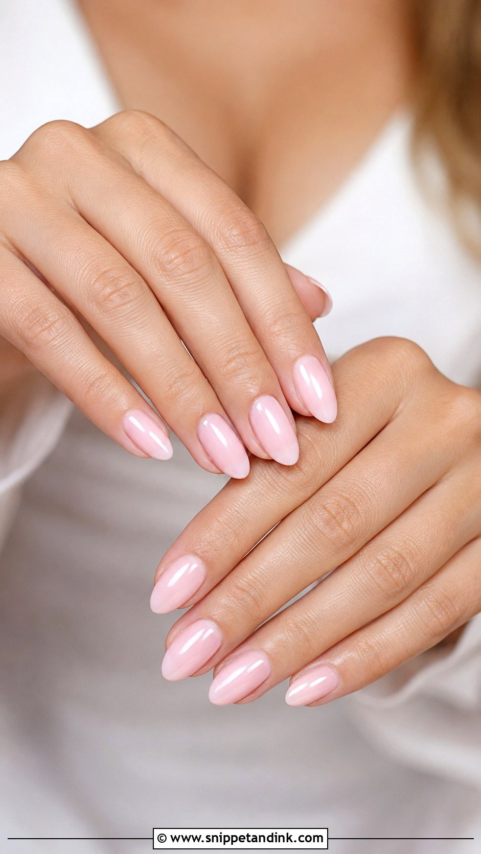 Blush Pink Wedding Nails - Snippet and Ink - 20 Bridal Manicure Wedding Nails Ideas