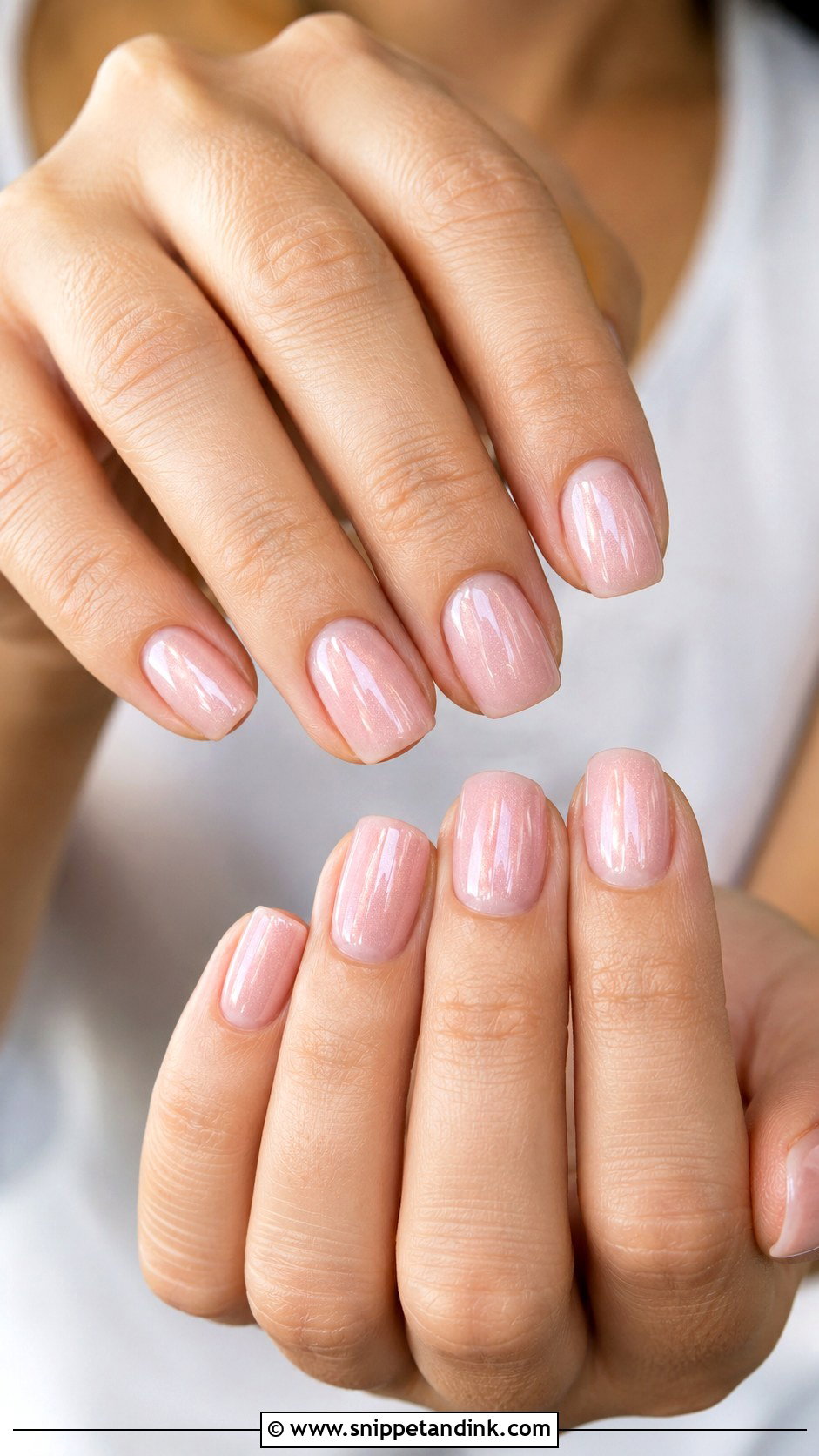 Blush Pink Wedding Nails - Snippet and Ink - 20 Wedding Inspired Nails