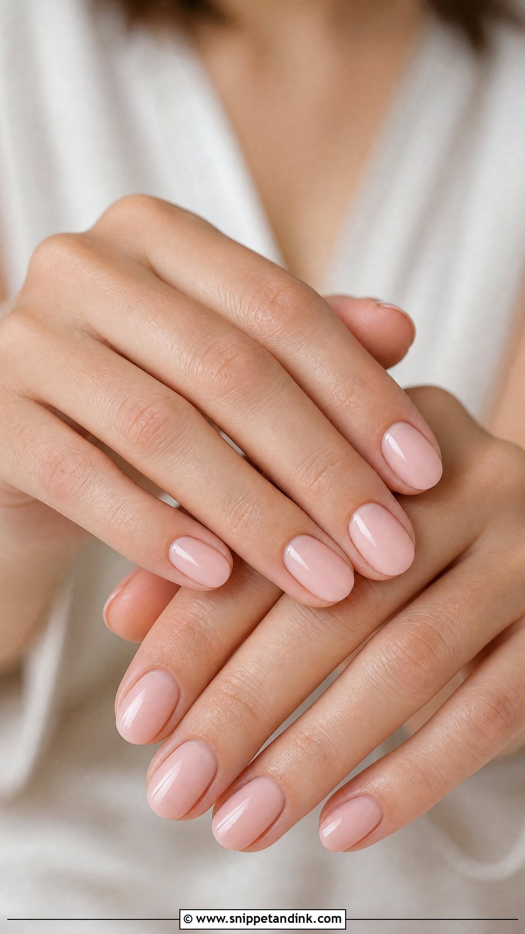 Blush Pink Wedding Nails - Snippet and Ink - 25 Cute Wedding Nails
