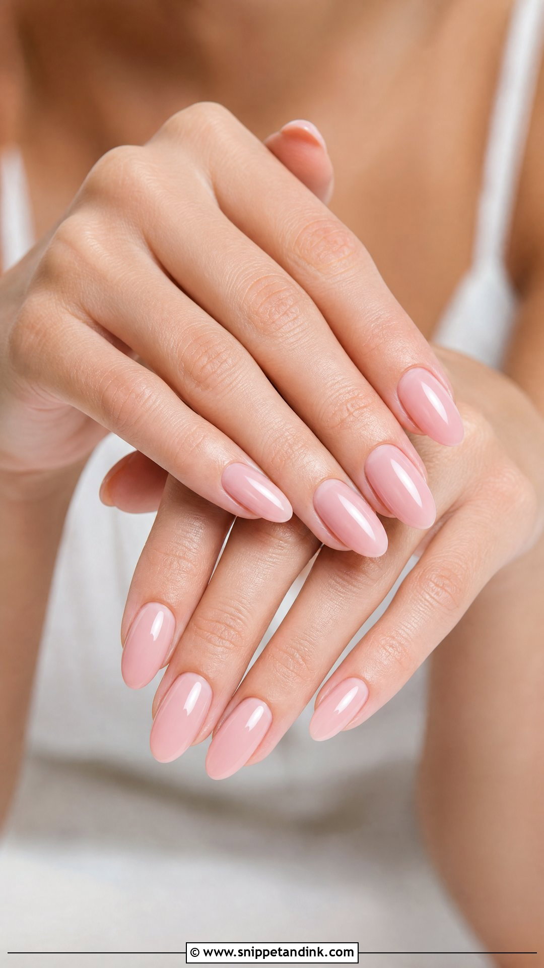 Blush Pink Wedding Nails - Snippet and Ink - 25 Elegant Wedding Nails
