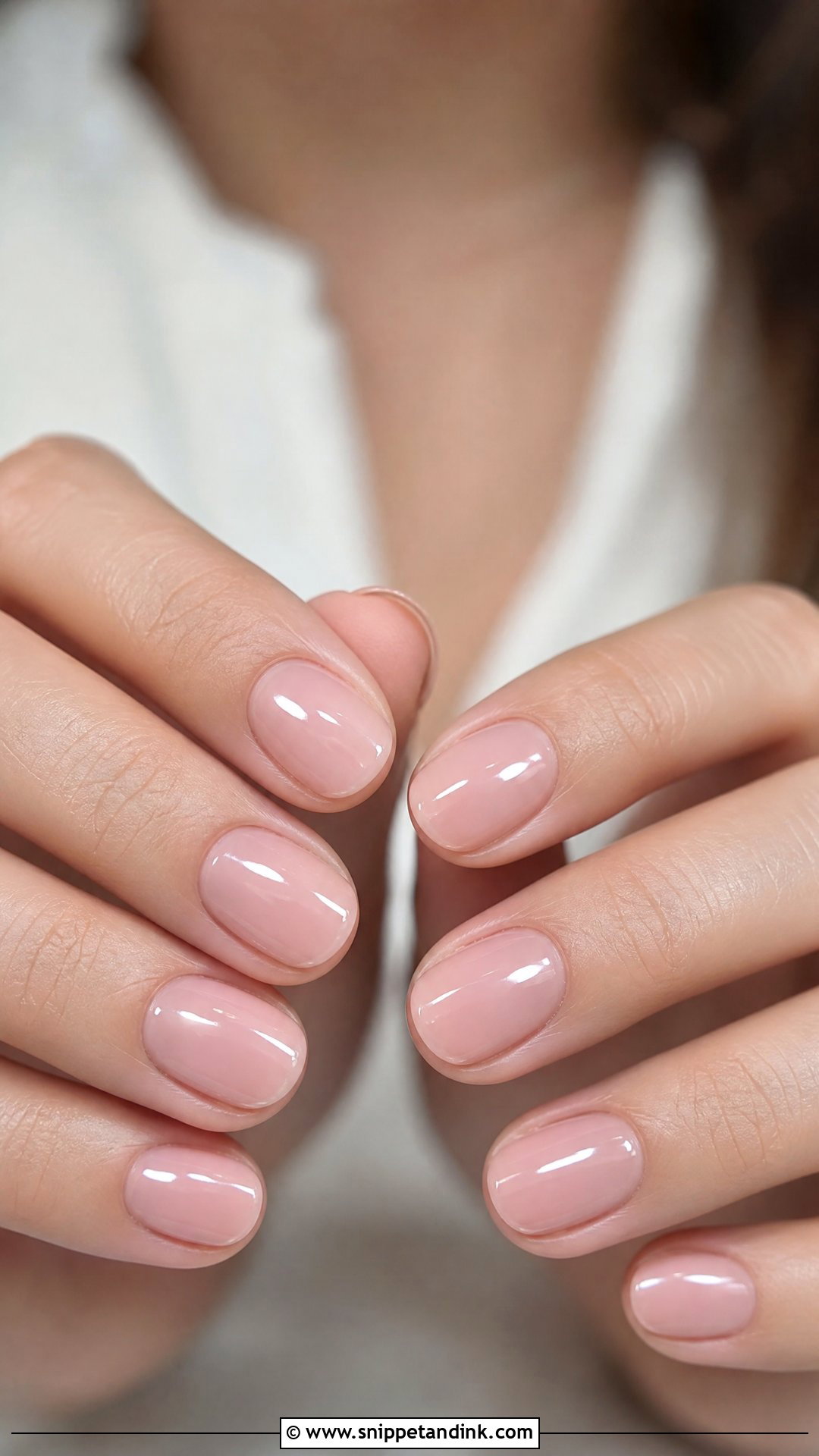Blush Pink Wedding Nails - Snippet and Ink - 25 Nail Wedding for Bride Ideas