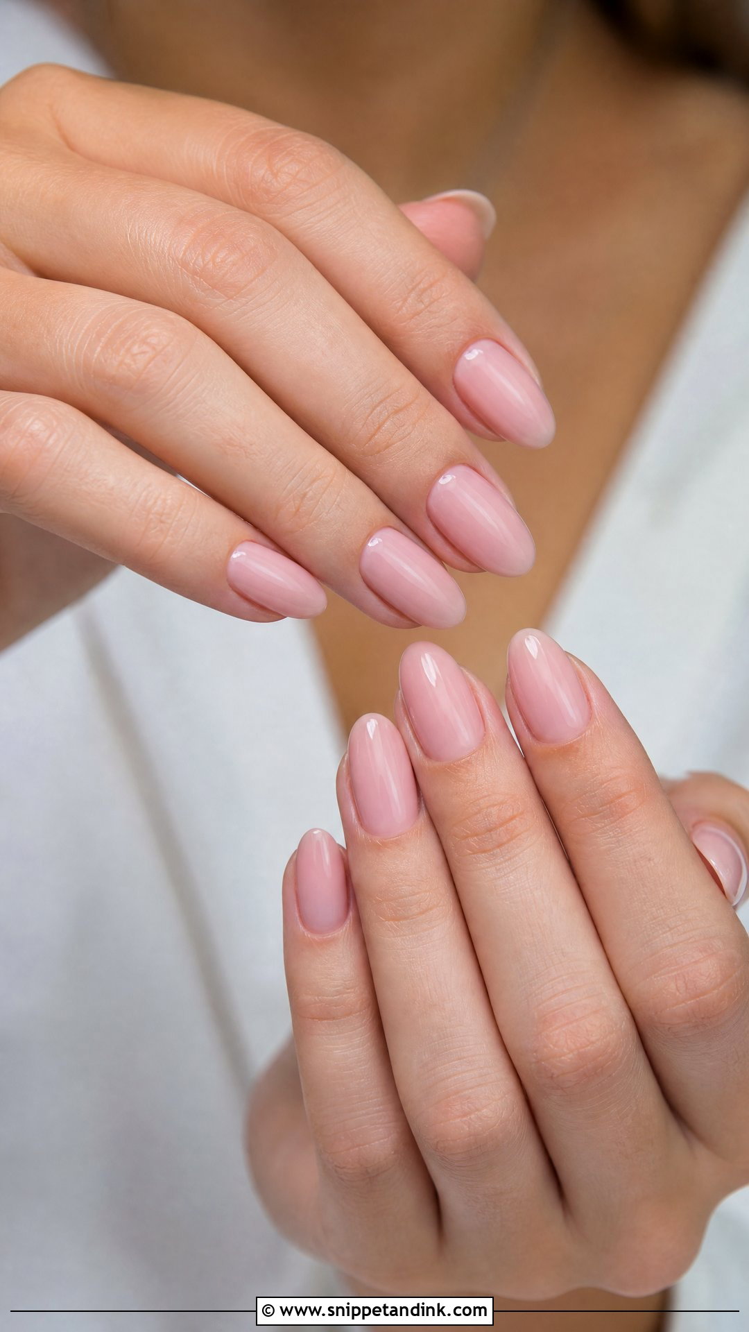 Blush Pink Wedding Nails - Snippet and Ink - 25 Trendy Wedding Nails