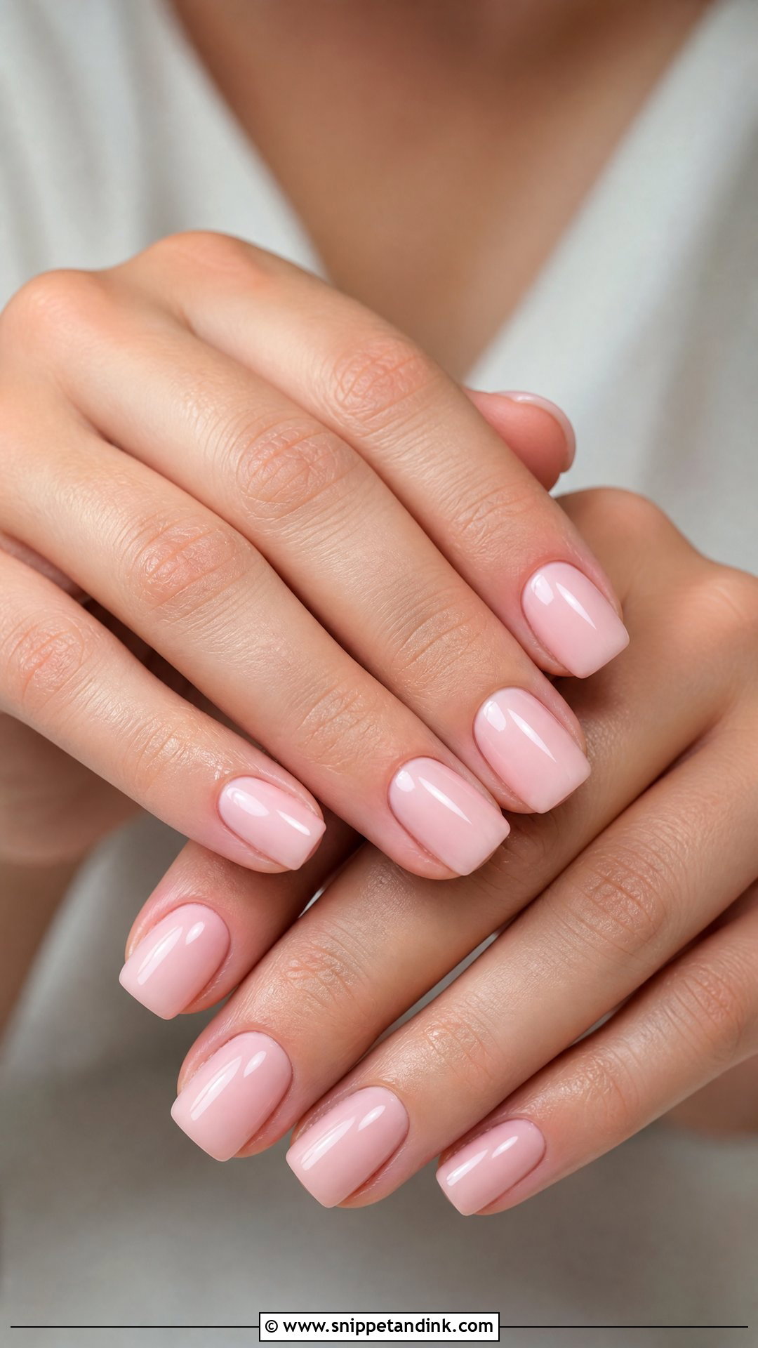 Blush Pink Wedding Nails - Snippet and Ink - 25 Wedding Nails Inspiration