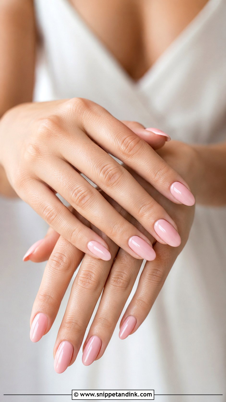 Blush Pink Wedding Nails - Snippet and Ink - 30 Pink Wedding Nails