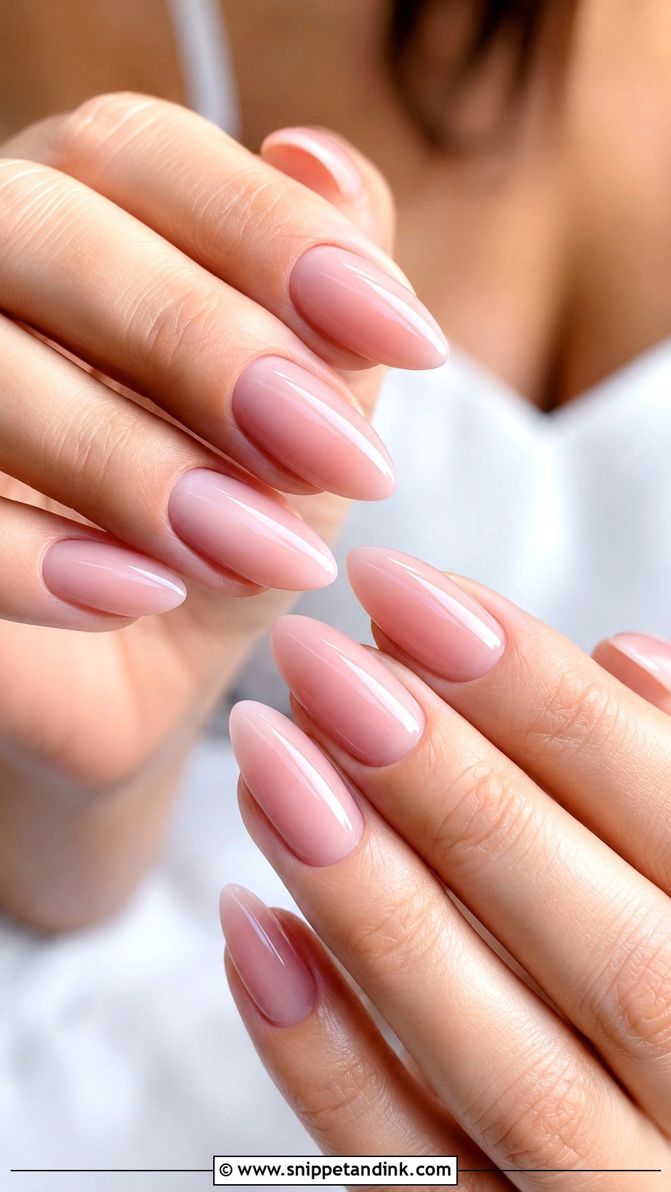 Blush Pink Wedding Nails - Snippet and Ink - 30 Wedding Nail Inspo for Bride Ideas