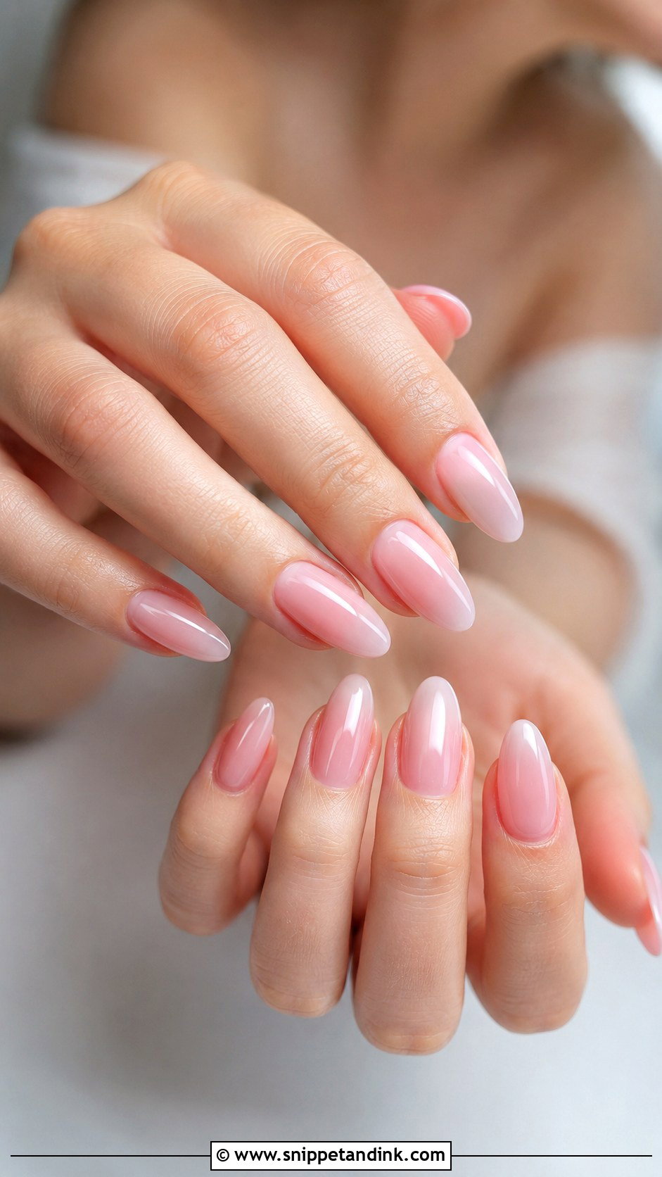 Blush Pink Wedding Nails - Snippet and Ink - 30 Wedding Nails Ideas