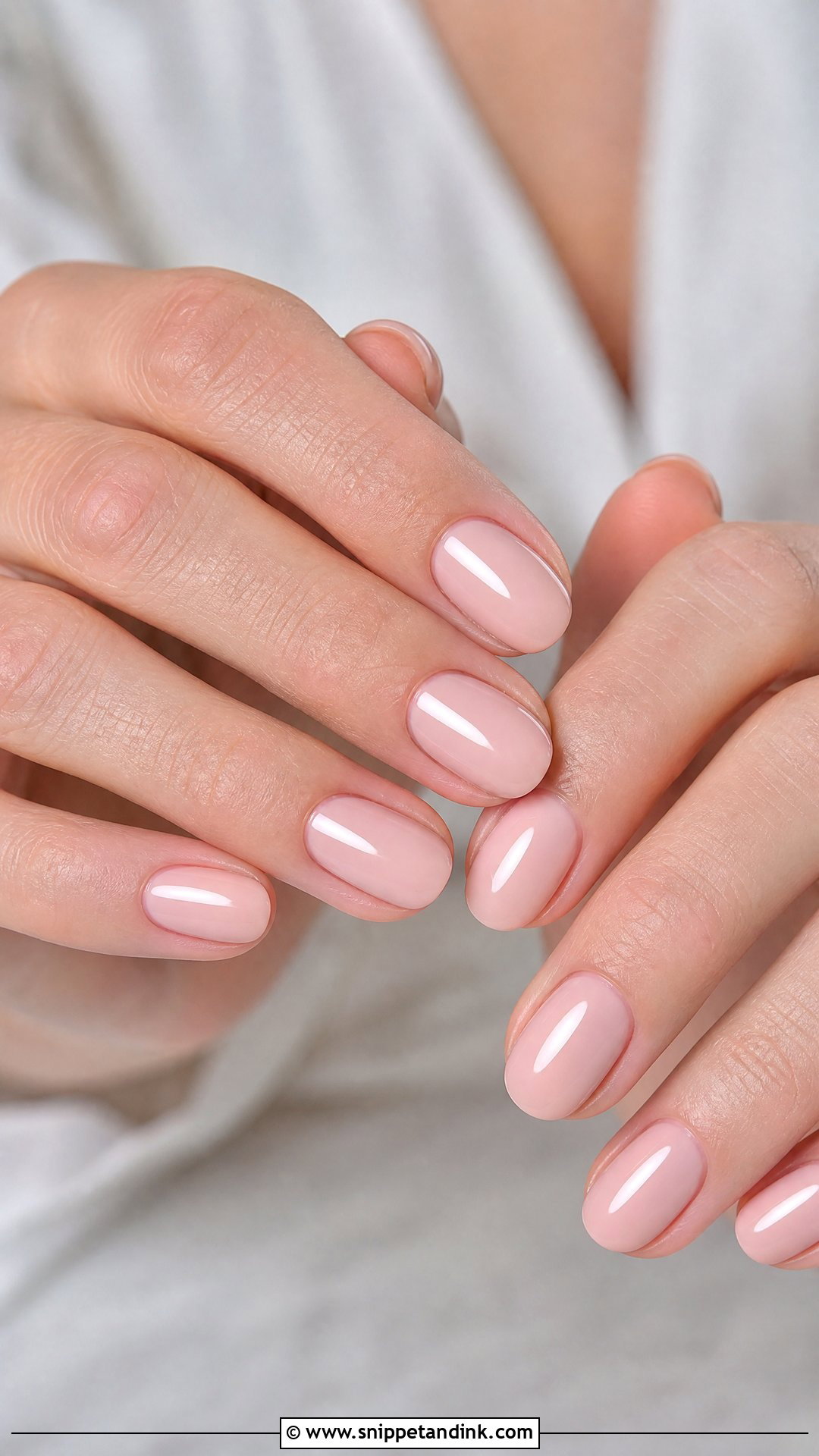 Blush Pink Wedding Nails - Snippet and Ink - 35 Wedding Day Nails