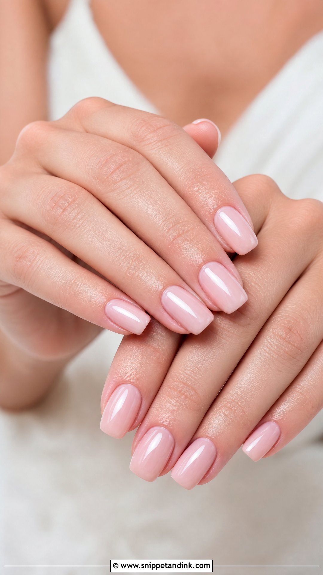 Blush Pink Wedding Nails - Snippet and Ink - 35 Wedding Nails