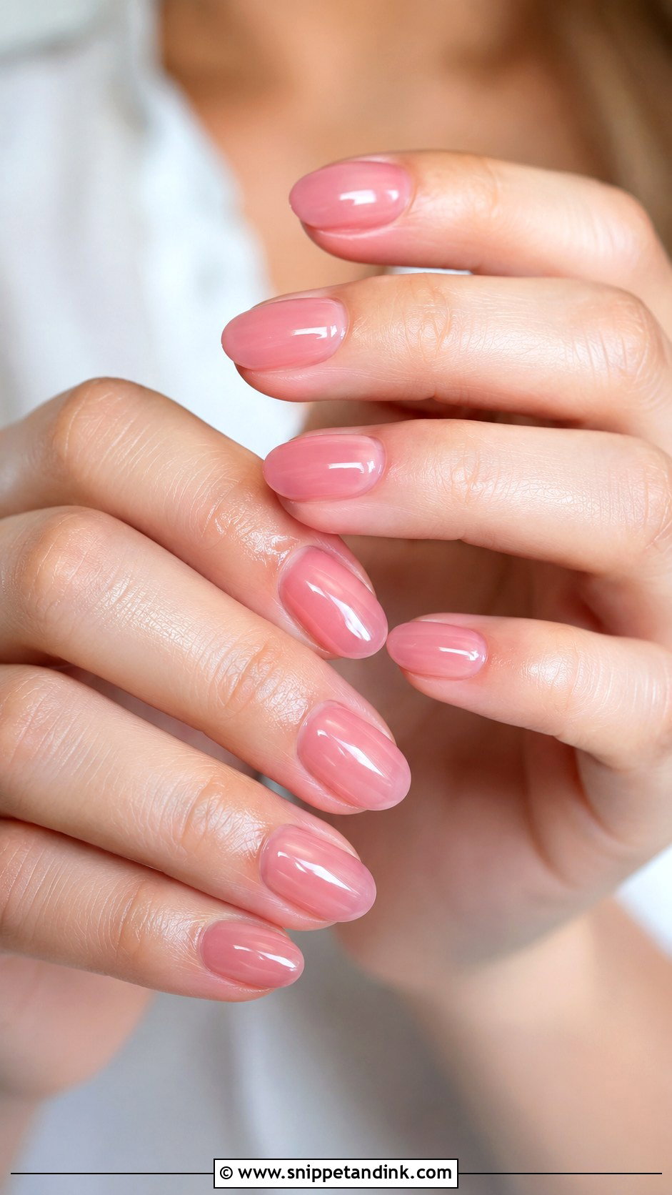 Blush Pink Wedding Nails - Snippet and Ink - 20 Dream Wedding Nails