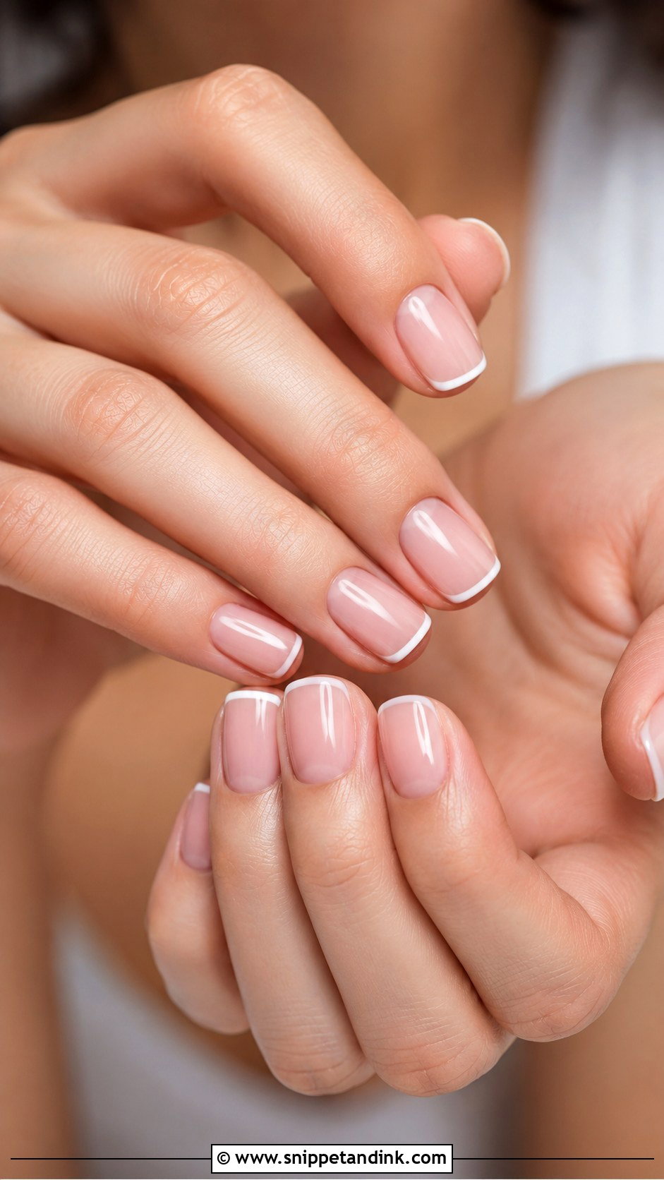Blush Short Wedding Nails - Snippet and Ink - 20 Blush Wedding Nails