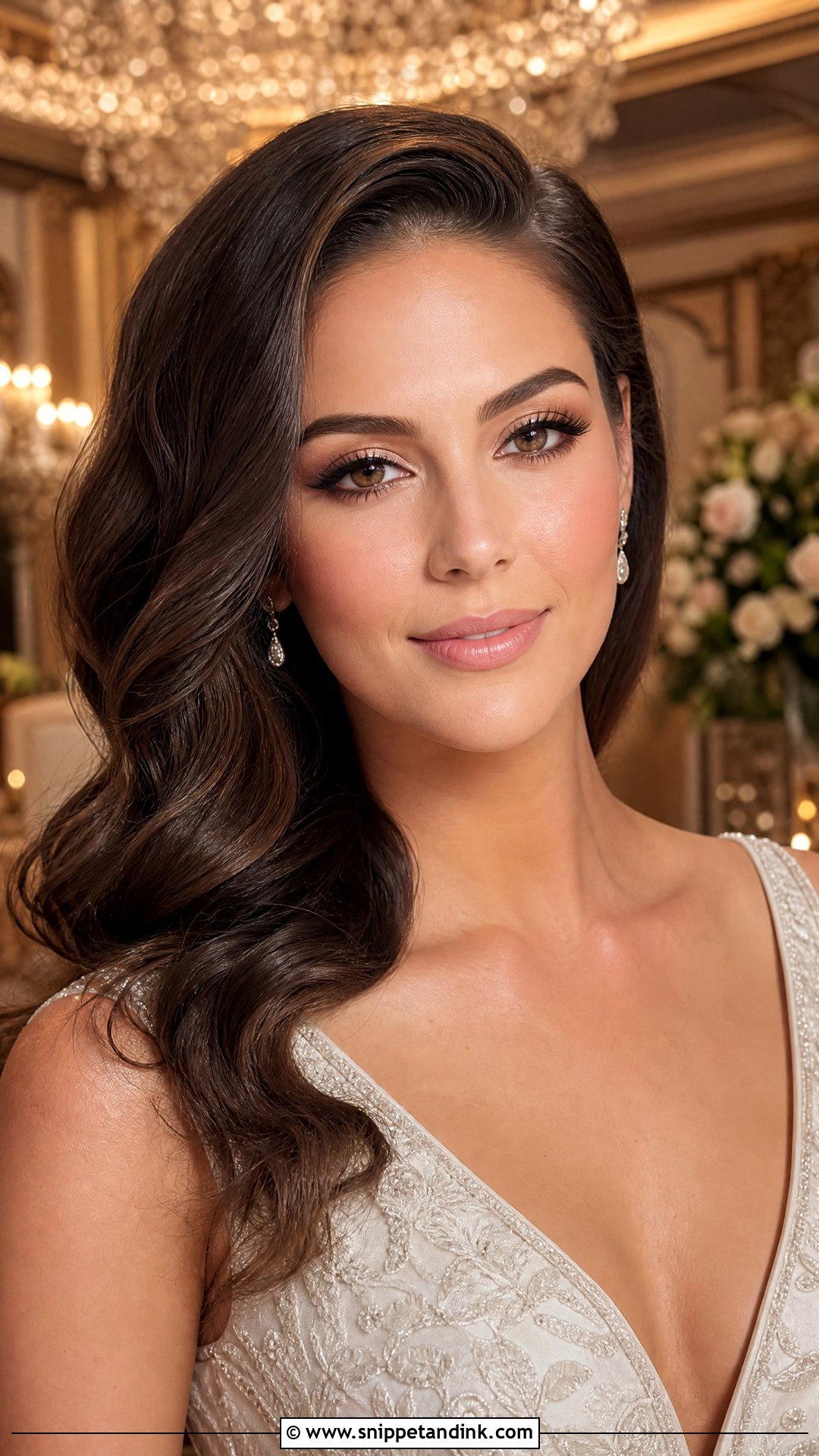 Blush Soft Glam Wedding Makeup - Snippet and Ink - 20 Blush Wedding Makeup Ideas