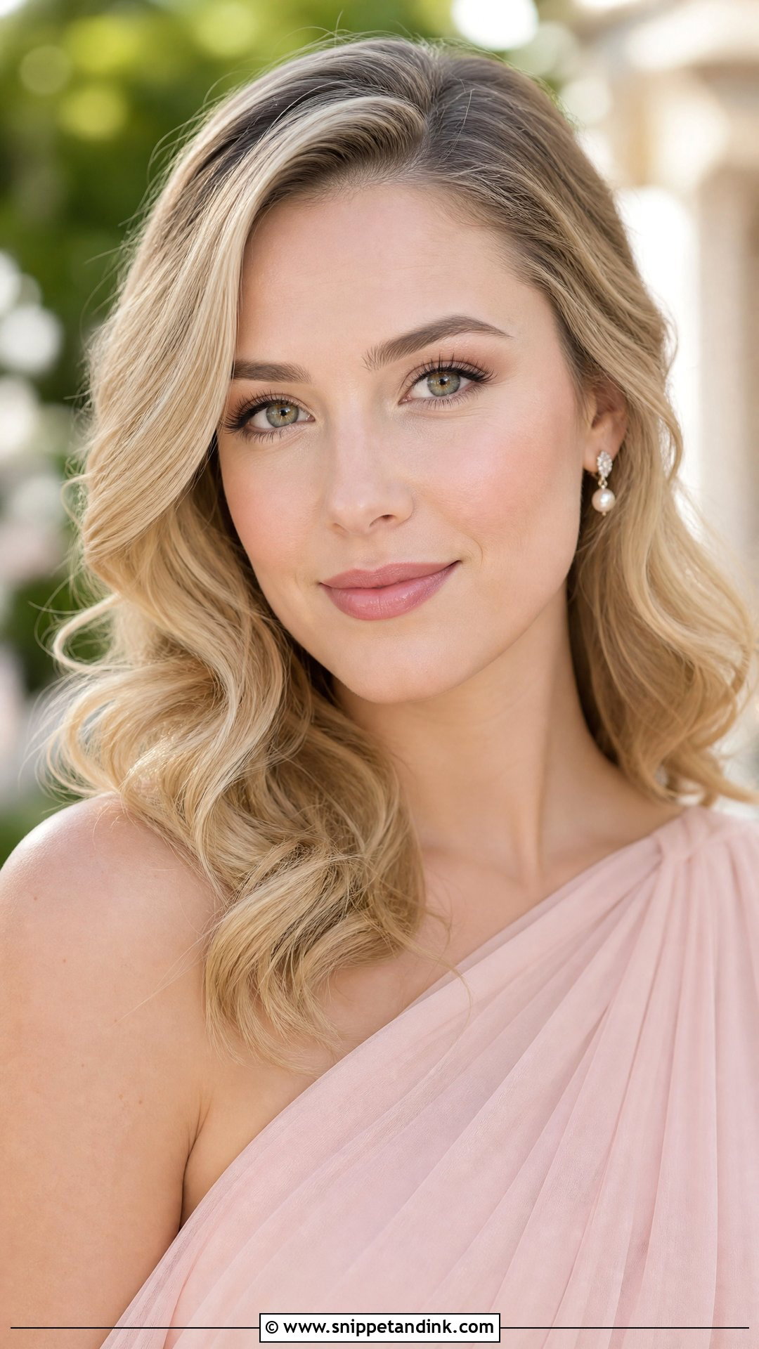 Blush Wedding Makeup - Snippet and Ink - 20 Light Makeup Looks for Wedding