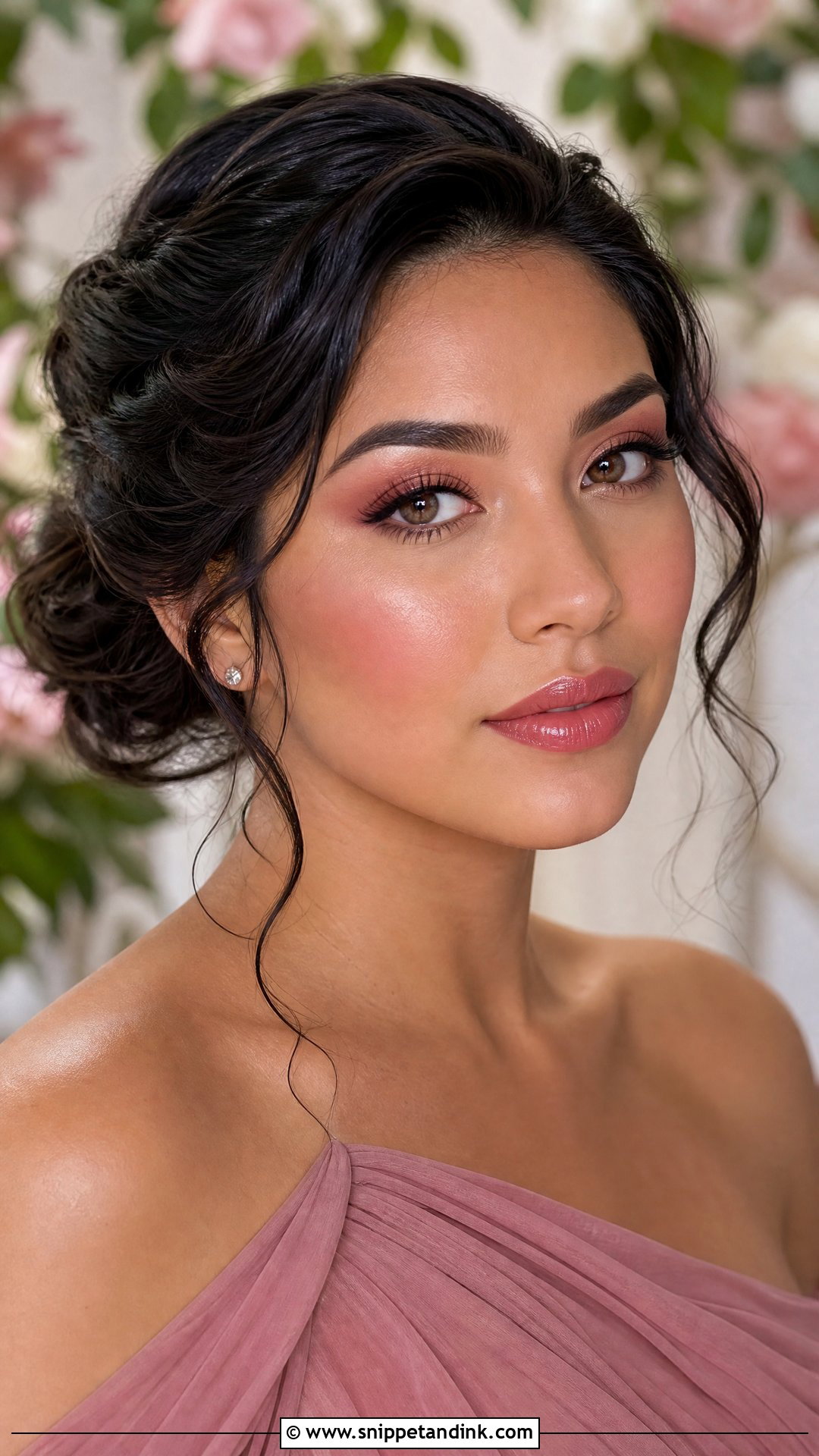 Blush Wedding Makeup - Snippet and Ink - 20 Makeup for a Wedding Ideas