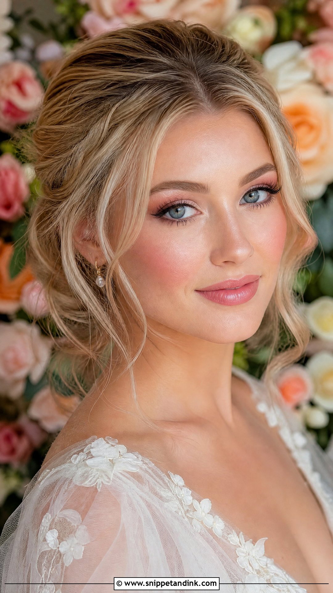 Blush Wedding Makeup - Snippet and Ink - 20 Romantic Wedding Makeup Ideas