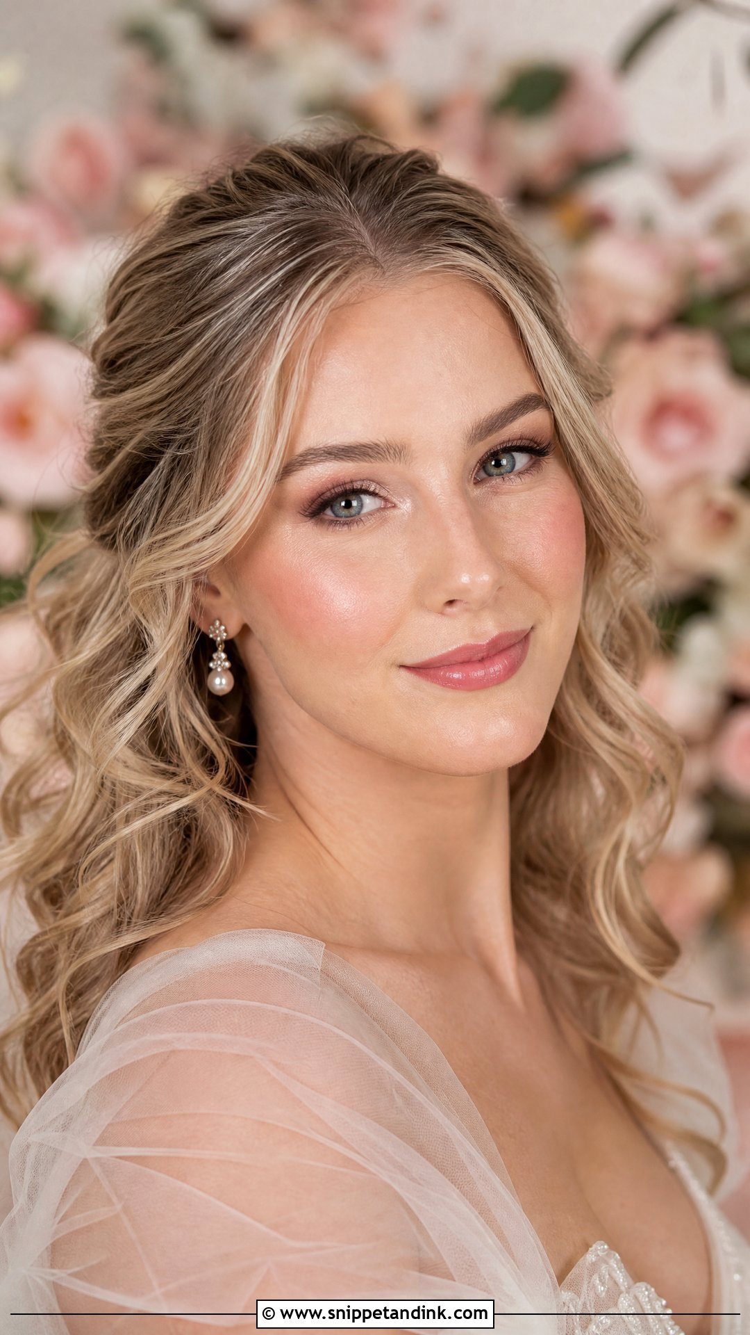 Blush Wedding Makeup - Snippet and Ink - 25 Light Wedding Makeup Ideas