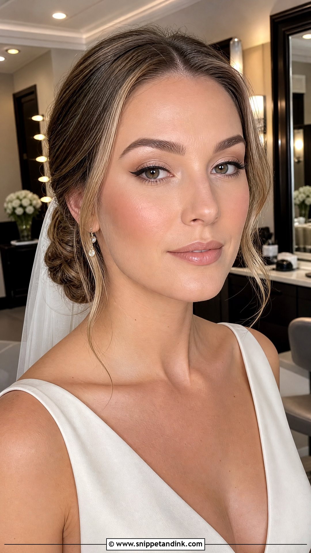Blush Wedding Makeup For Hooded Eyes - Snippet and Ink - 20 Blush Wedding Makeup Ideas