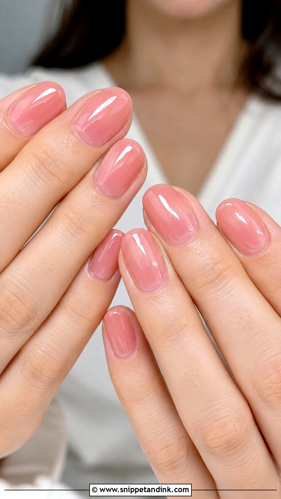 Blush Wedding Nails - Snippet and Ink - 20 Subtle Wedding Nails