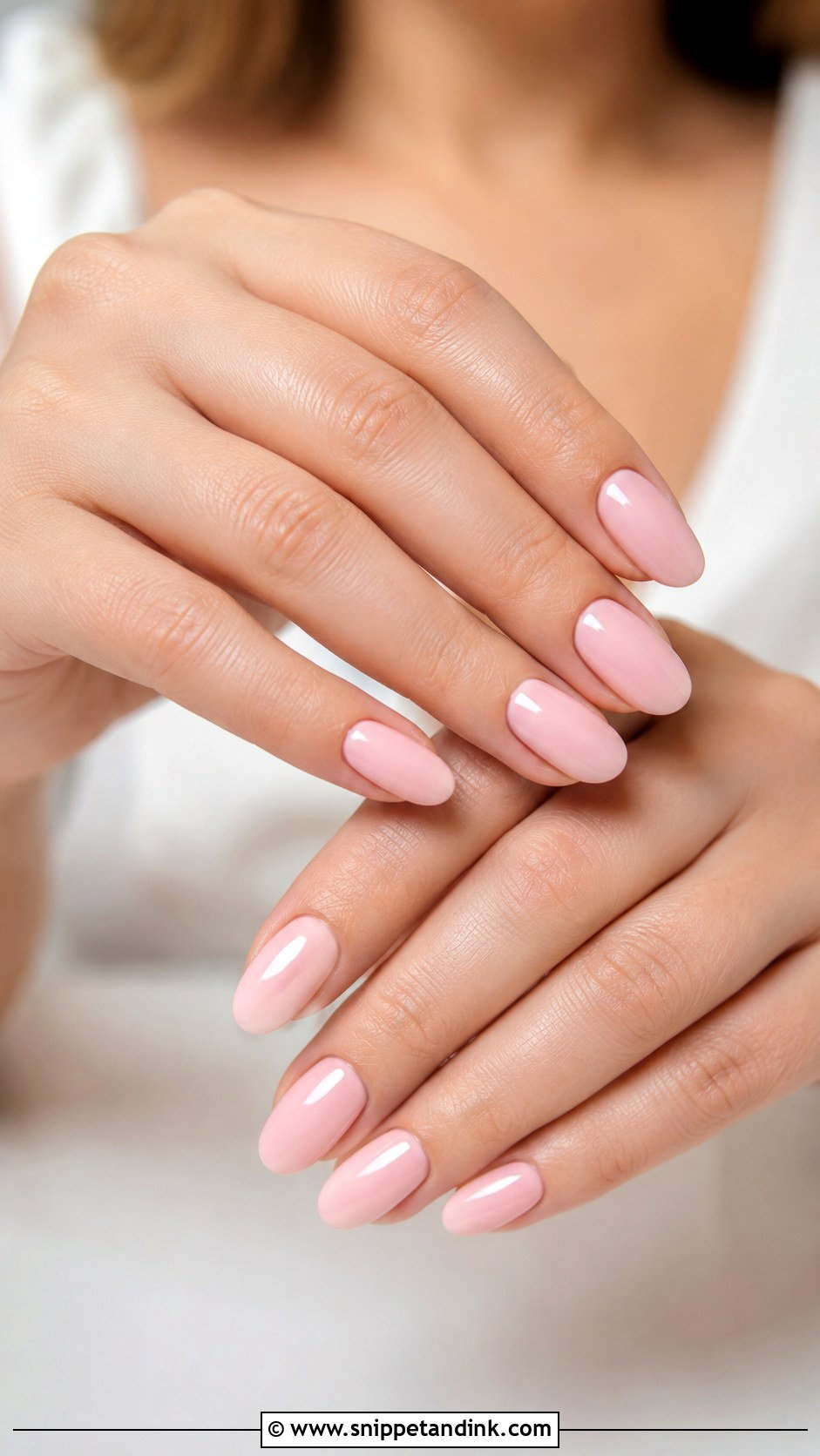 Blush Wedding Nails - Snippet and Ink - 30 Best Wedding Nails Brides