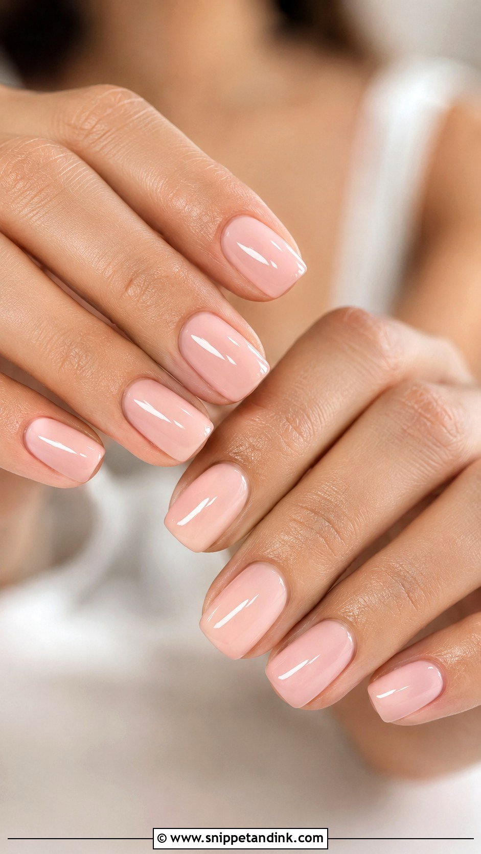 Blush Wedding Nails - Snippet and Ink - 20 Classy Wedding Nails for Bride