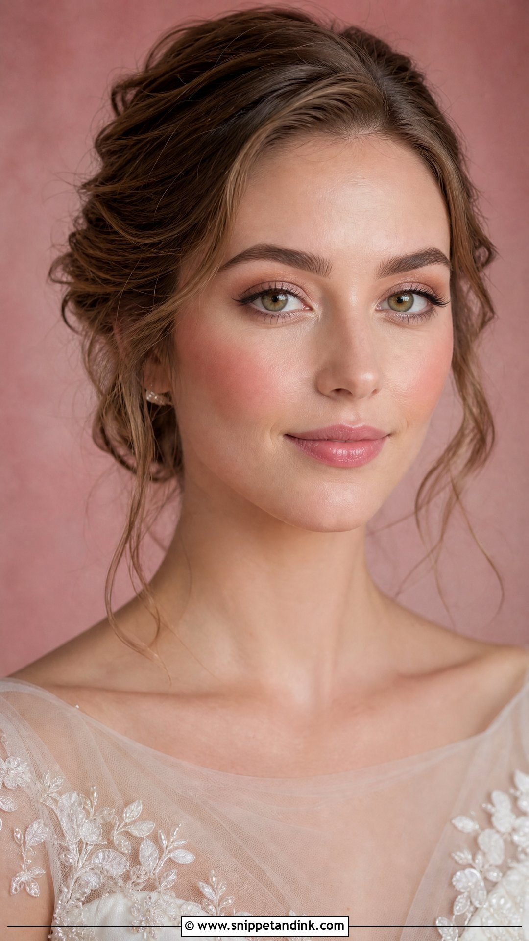 Blushing Bride Makeup - Snippet and Ink - 25 Soft Romantic Bridal Makeup Ideas