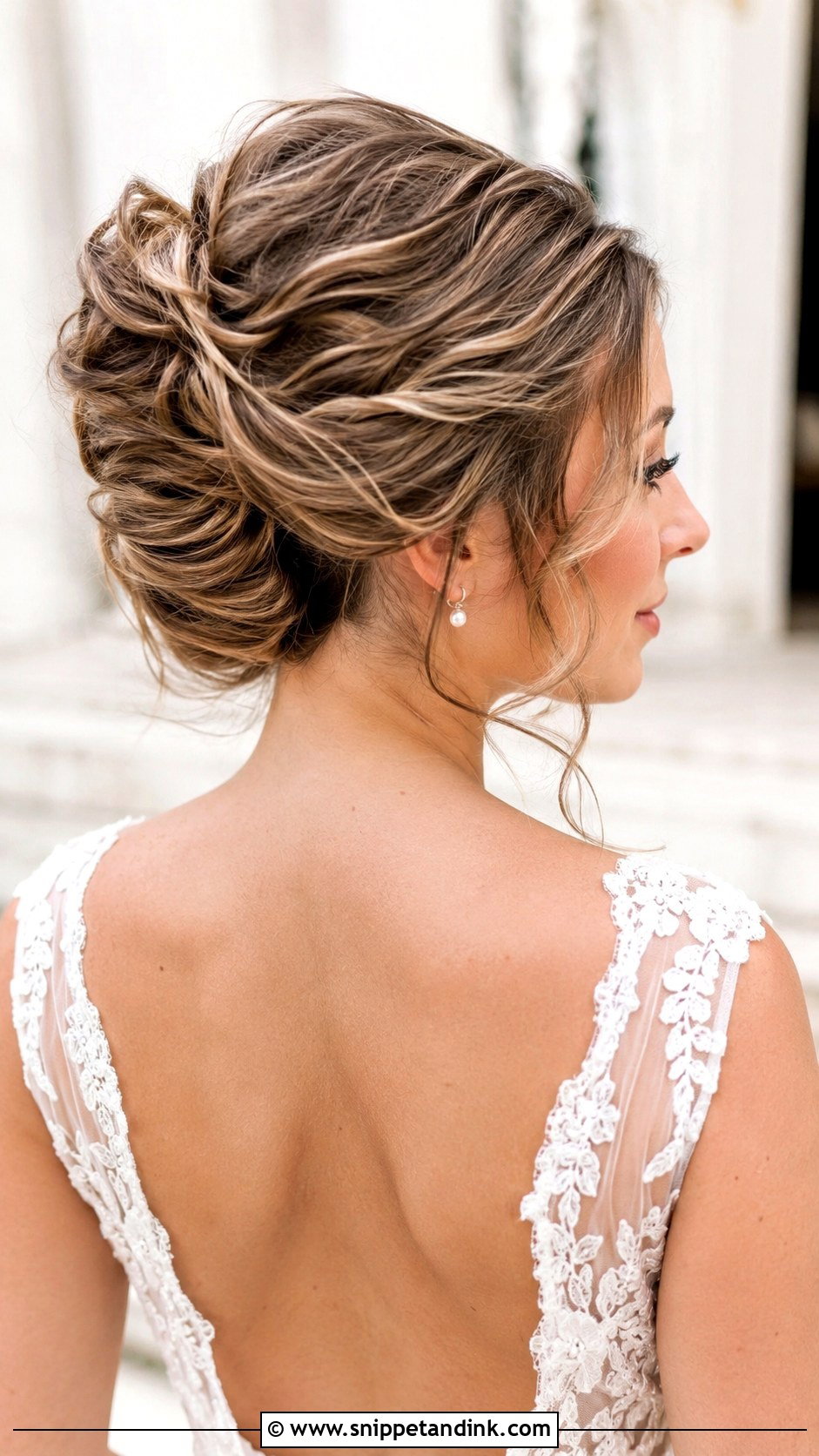 Bohemian Braided Crown - Snippet and Ink - 30 Long Hair Wedding Styles