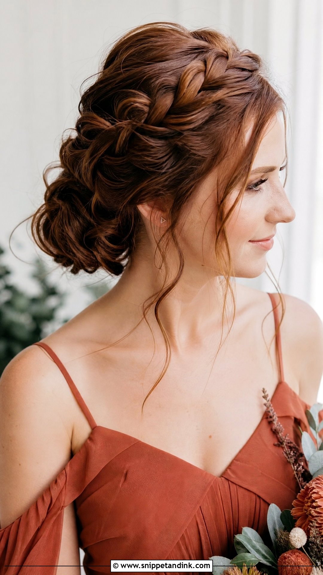 Bohemian Braided Updo - Snippet and Ink - 20 Bride Made Hairstyles