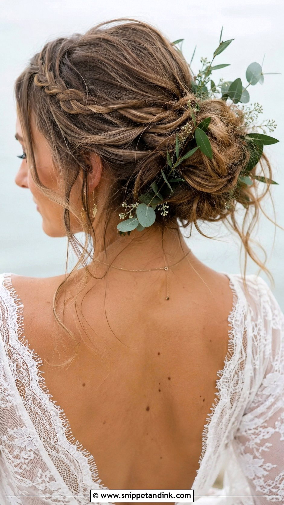Bohemian Bun With Braids - Snippet and Ink - 25 Bride Bun Hairstyles