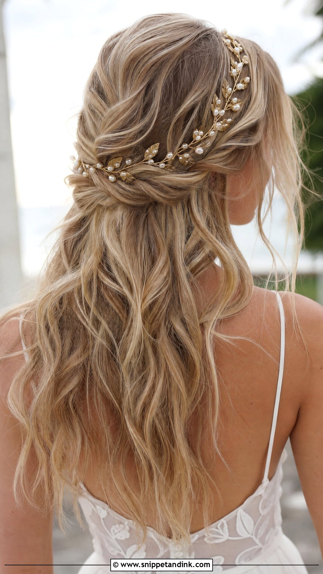 Bohemian Hair Vine - Snippet and Ink - 30 Hair Accessories for Wedding