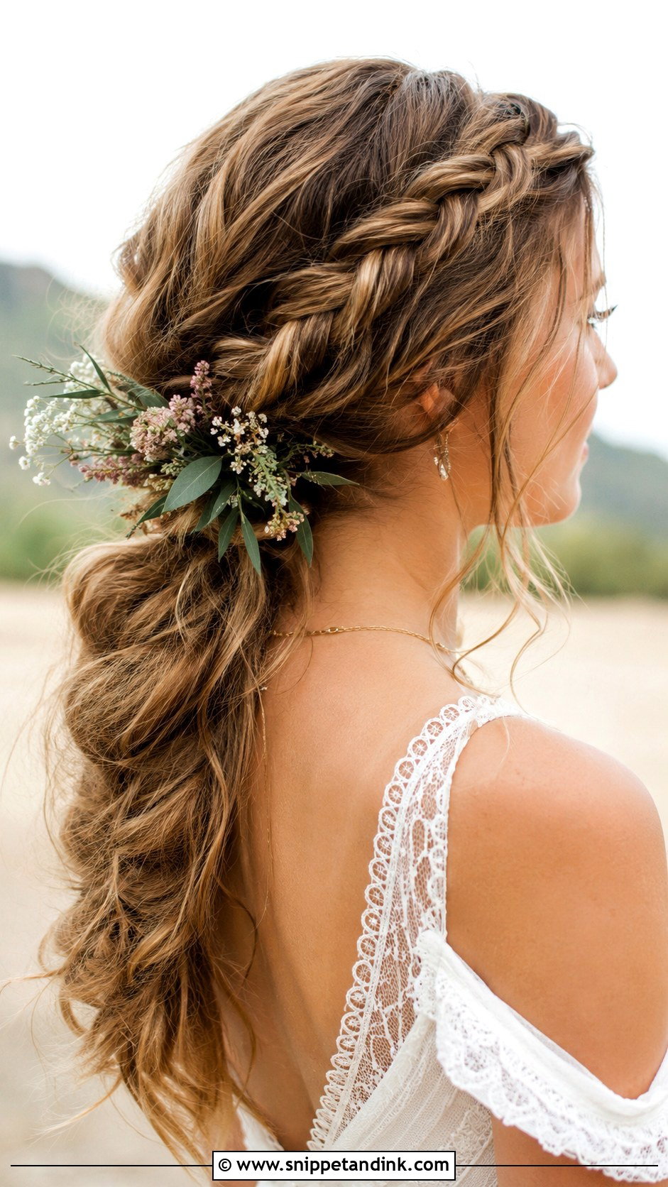 Bohemian Ponytail for Brides - Snippet and Ink - 25 Bride Ponytail Hairstyles