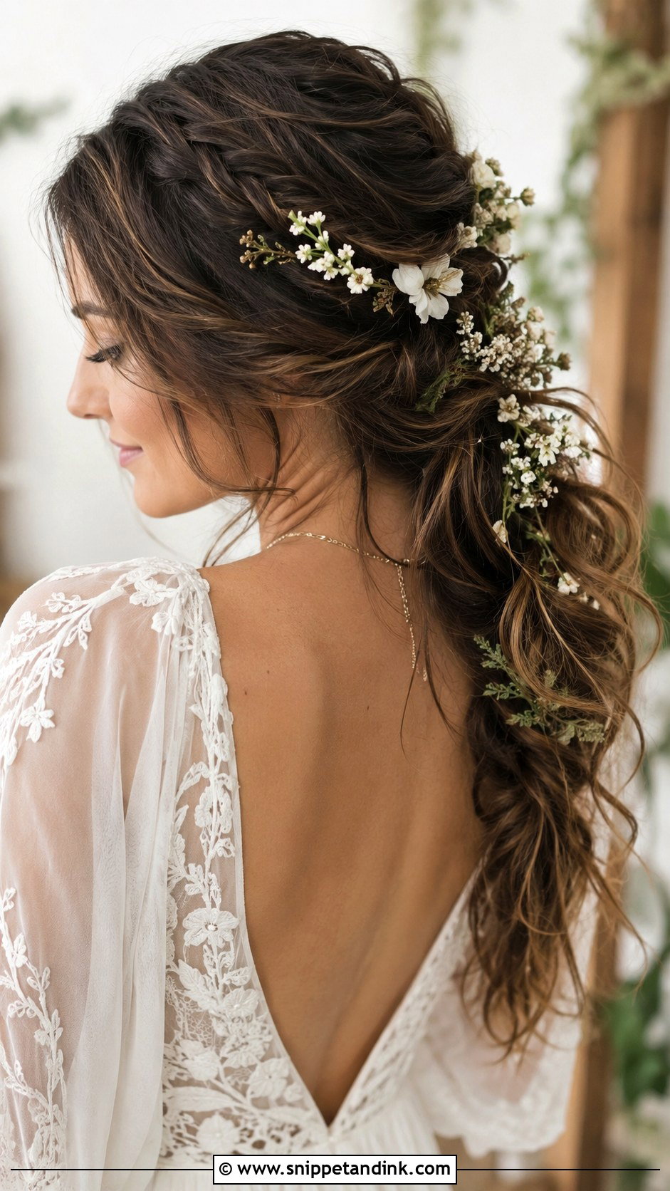 Bohemian Ponytail for Brides - Snippet and Ink - 20 Pony Wedding Hairstyles
