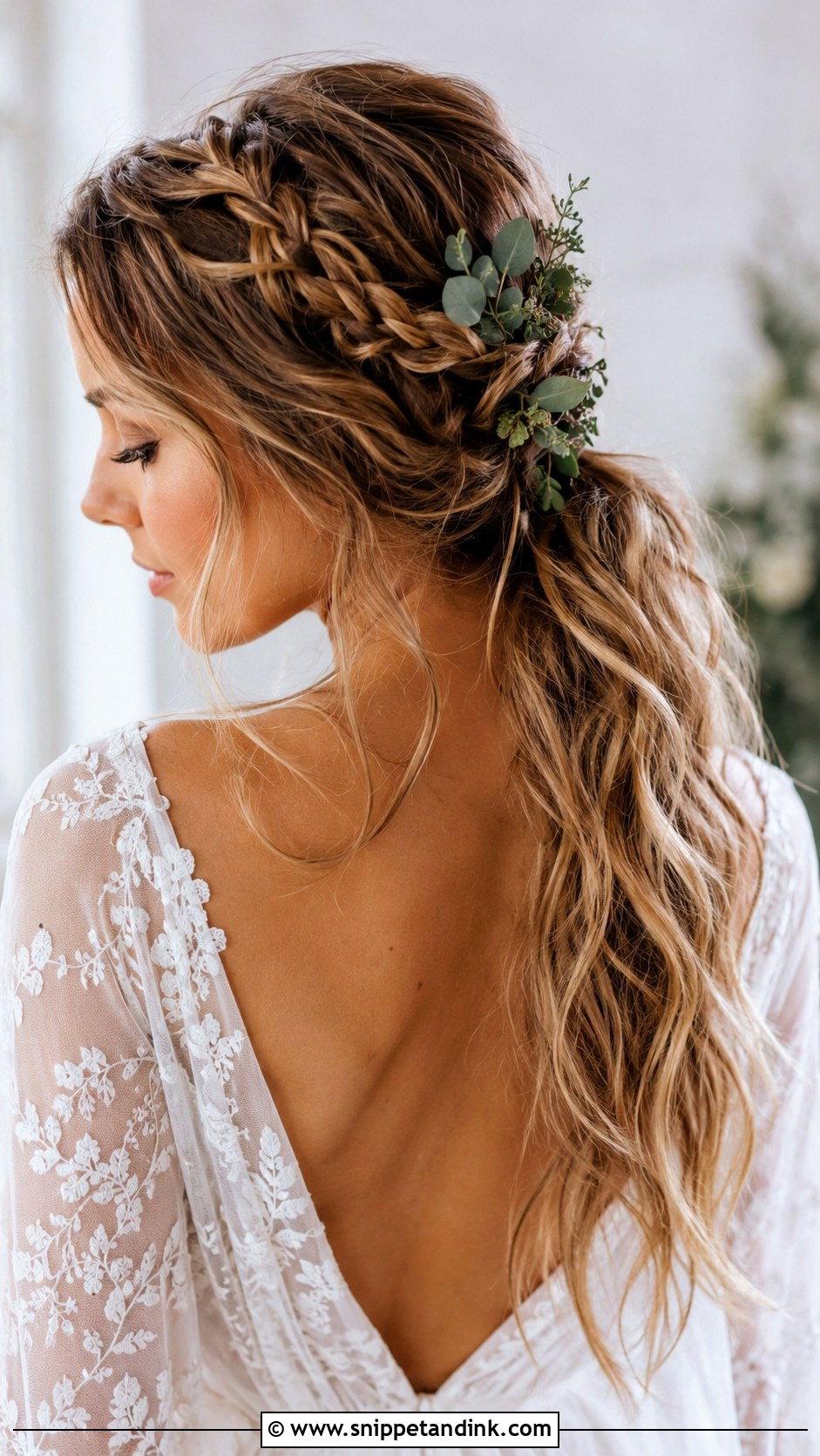 Bohemian Ponytail for Wedding - Snippet and Ink - 30 Ponytail Hairstyles for Wedding