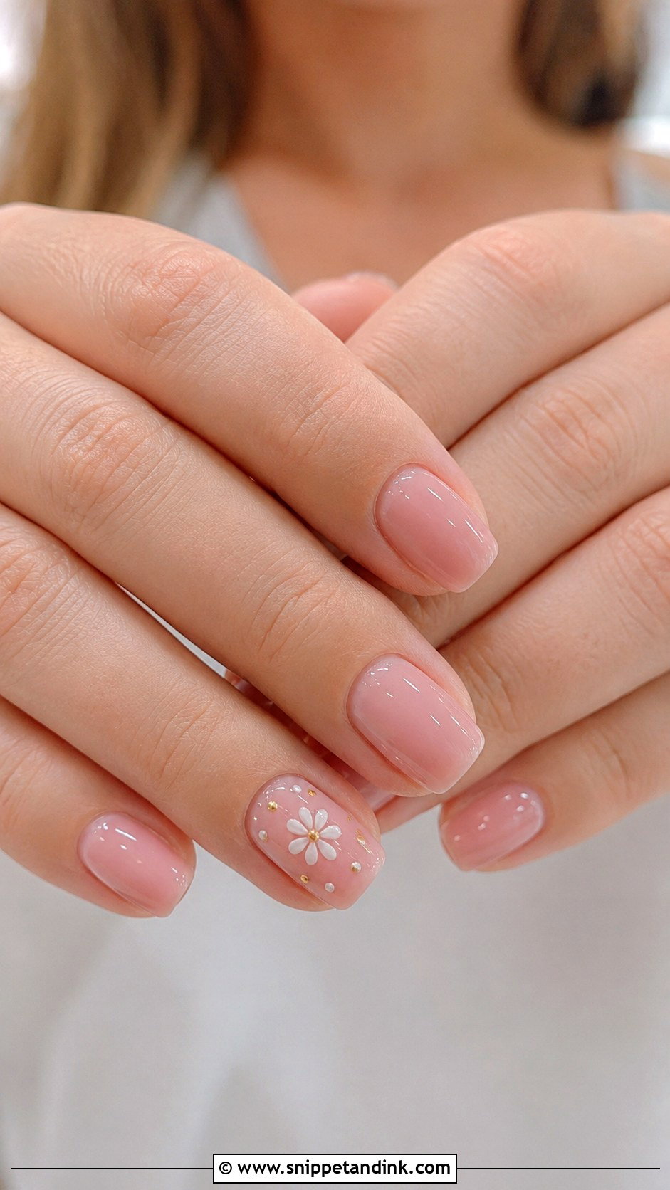Boho Blush Pink Wedding Nails - Snippet and Ink - 20 Boho Wedding Nails for Bride