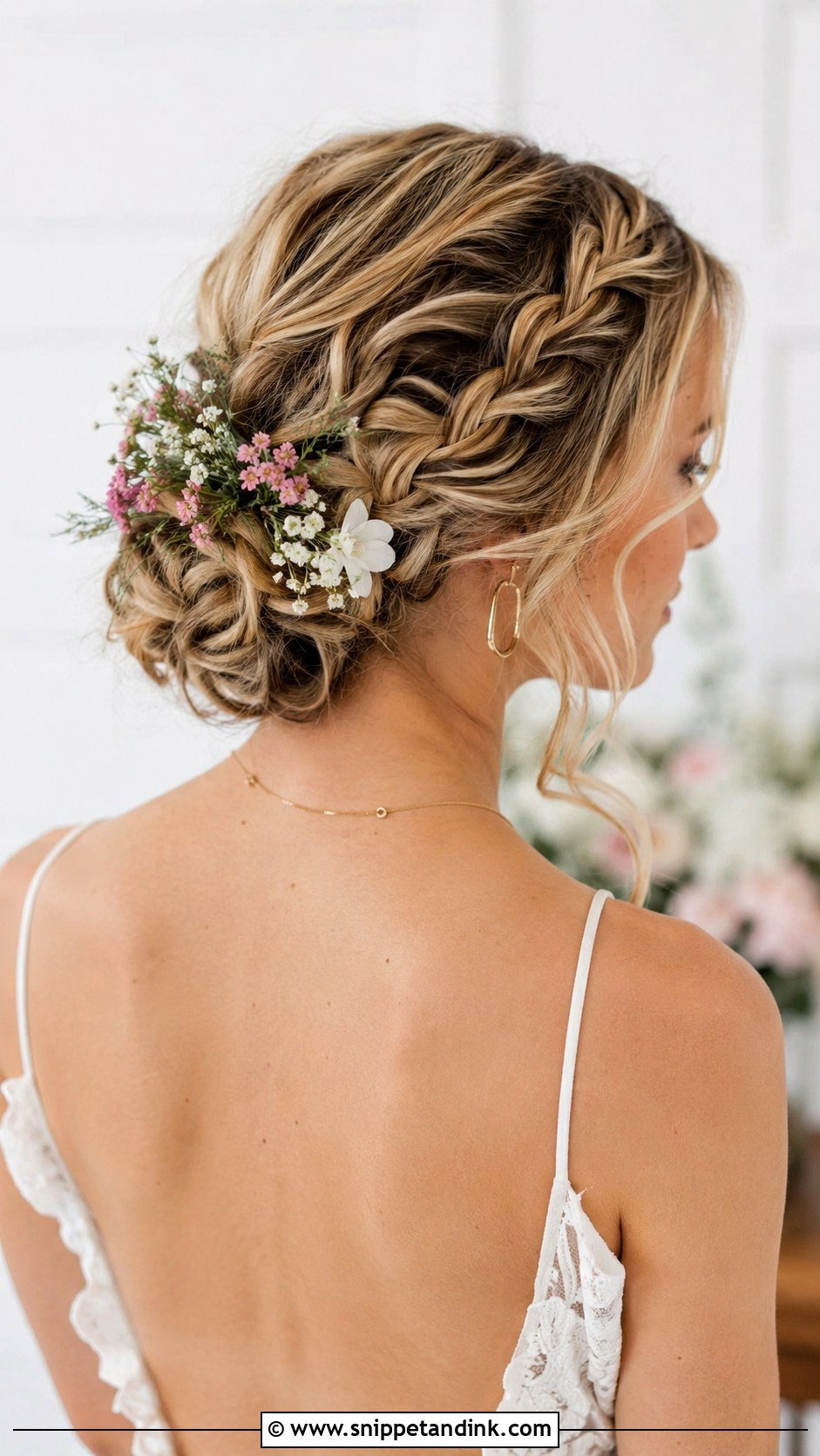Boho Braid And Bun For Short Hair - Snippet and Ink - 25 Wedding Hair Styles Short Hair
