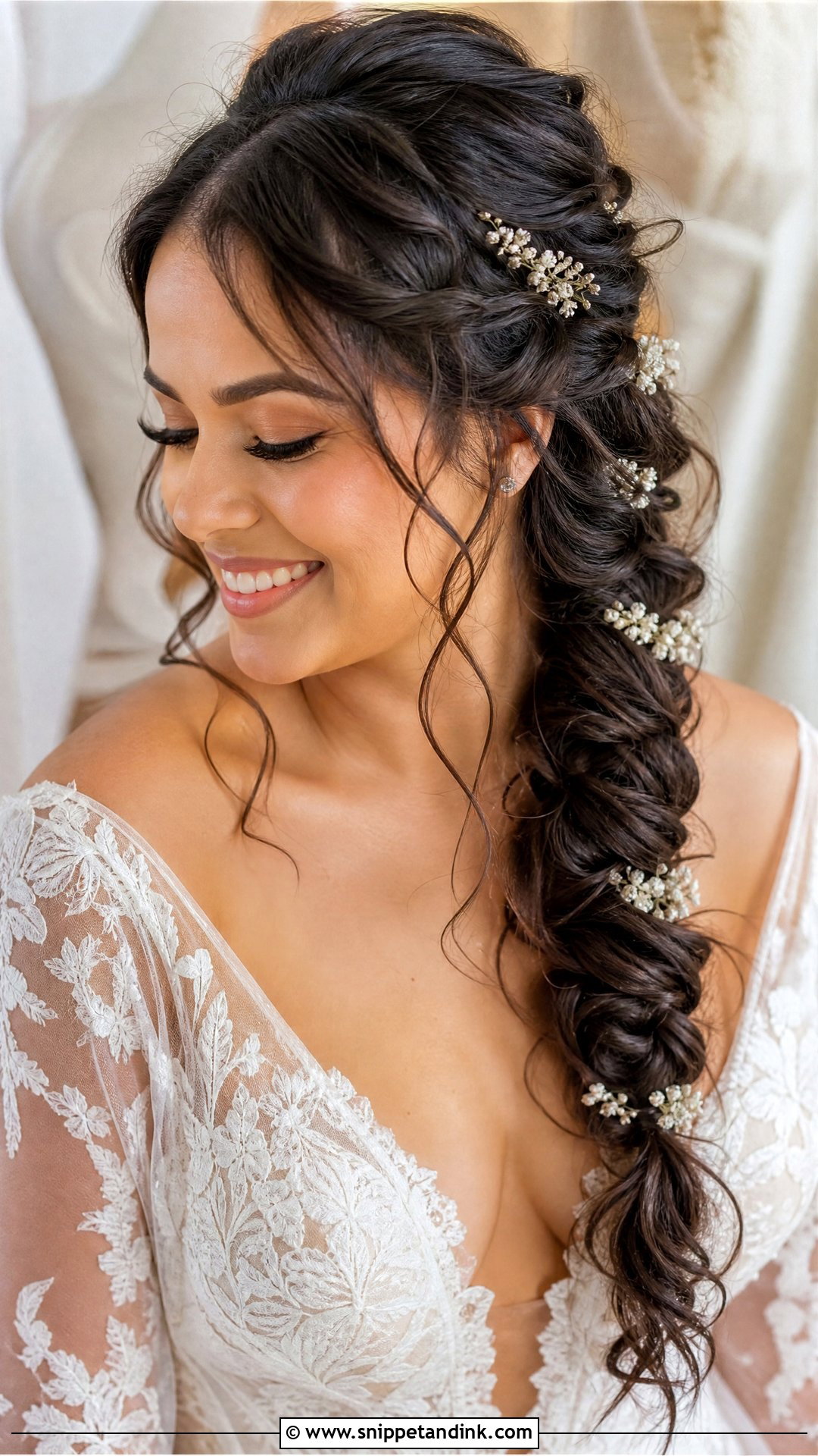 Boho Braid Bridal Hair - Snippet and Ink - 15 Bridal Hairdos for Long Hair