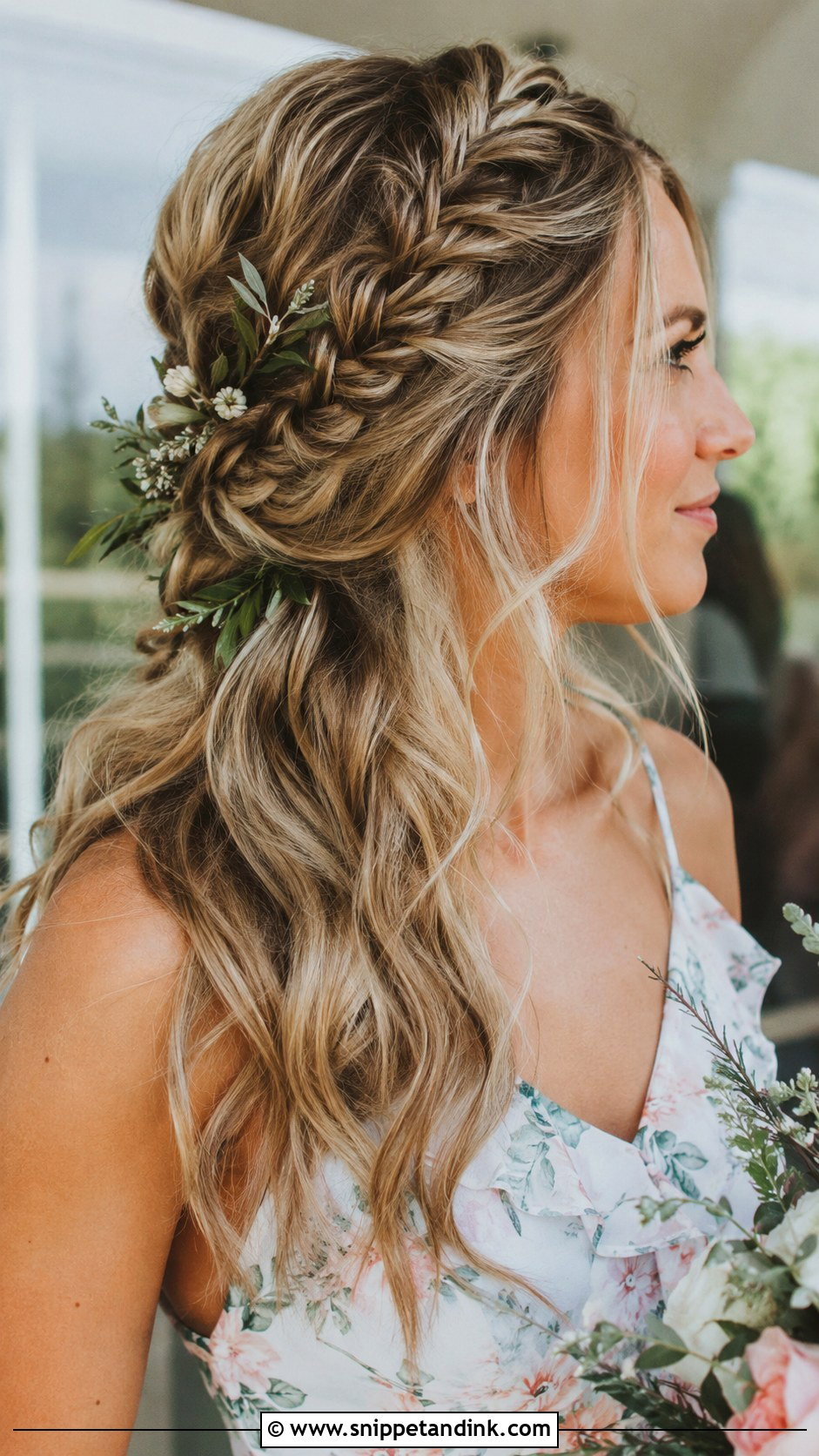Boho Braid Bridesmaid Hair - Snippet and Ink - 20 Wedding Hair Ideas for Bridesmaids
