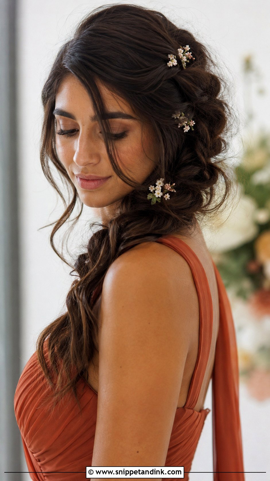 Boho Braid Bridesmaid Hairstyle - Snippet and Ink - 25 Bridesmaid Hairstyle Ideas