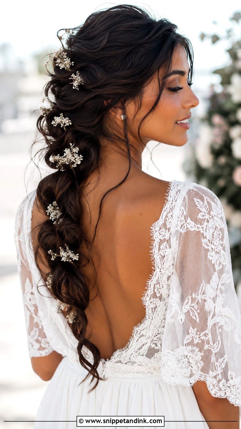 Boho Braid Wedding Hairstyle - Snippet and Ink - 15 Wedding Hairstyle Ideas for Long Hair