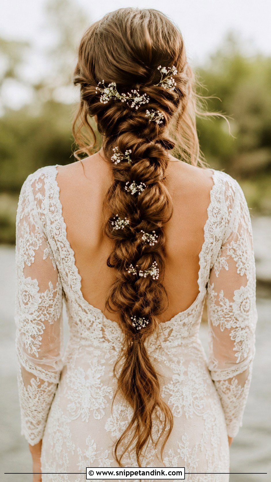 Boho Braid With Clip In Extensions - Snippet and Ink - 20 Wedding Hair Extensions