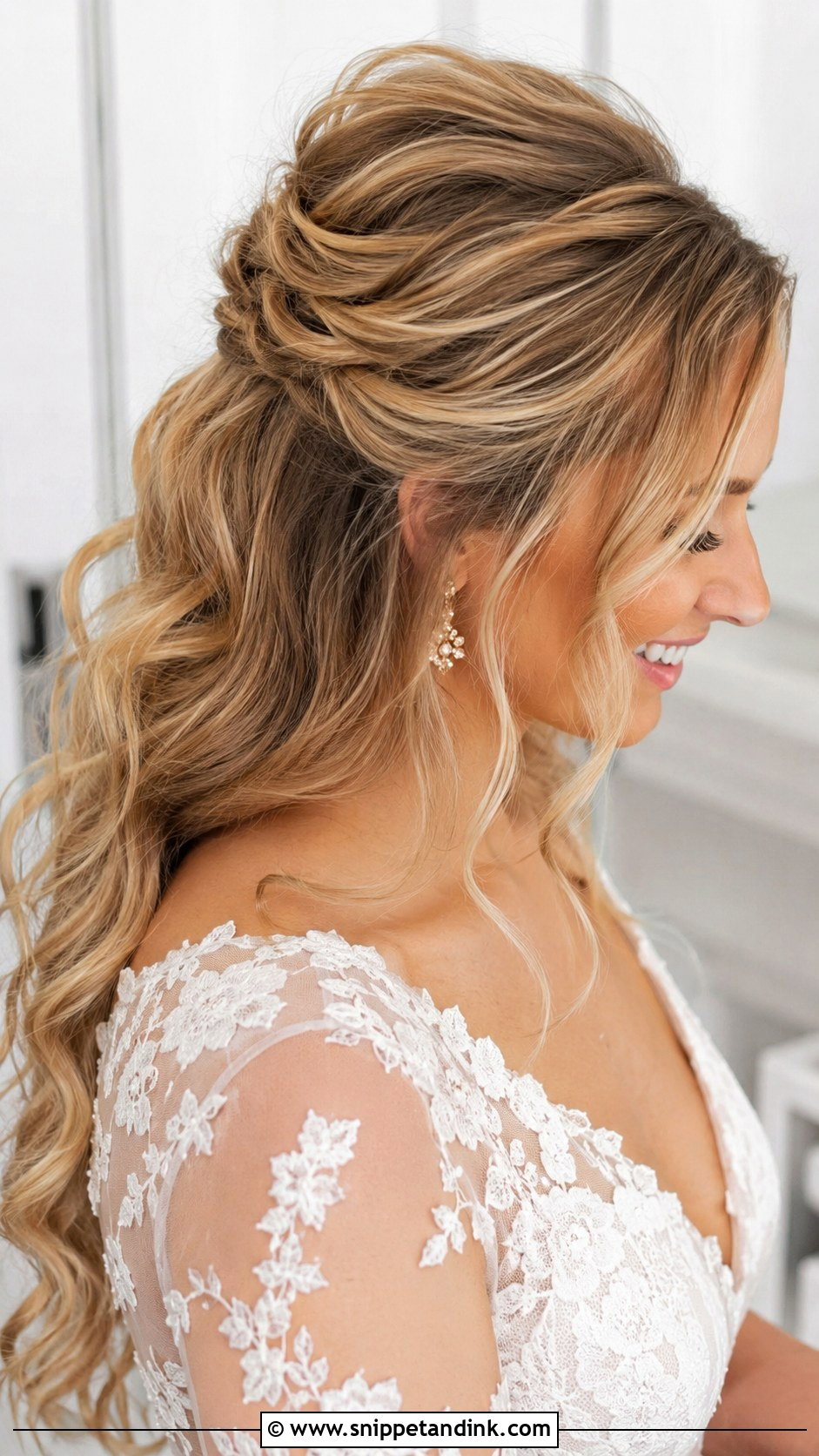 Boho Braided Bun - Snippet and Ink - 20 Wedding Hair Styles Updo