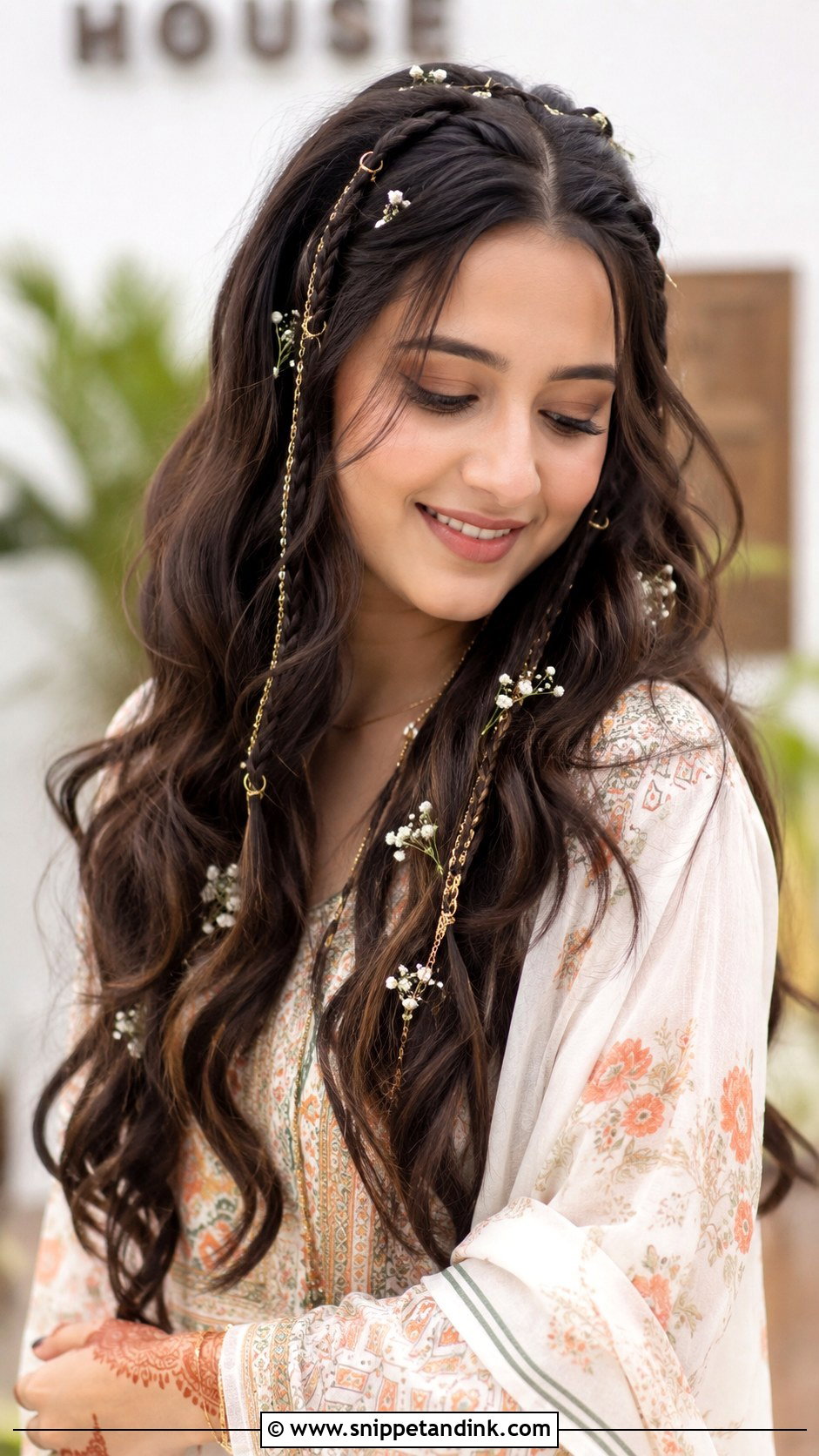 Boho Braided Hairstyle - Snippet and Ink - 25 Indian Braided Hairstyles for Wedding