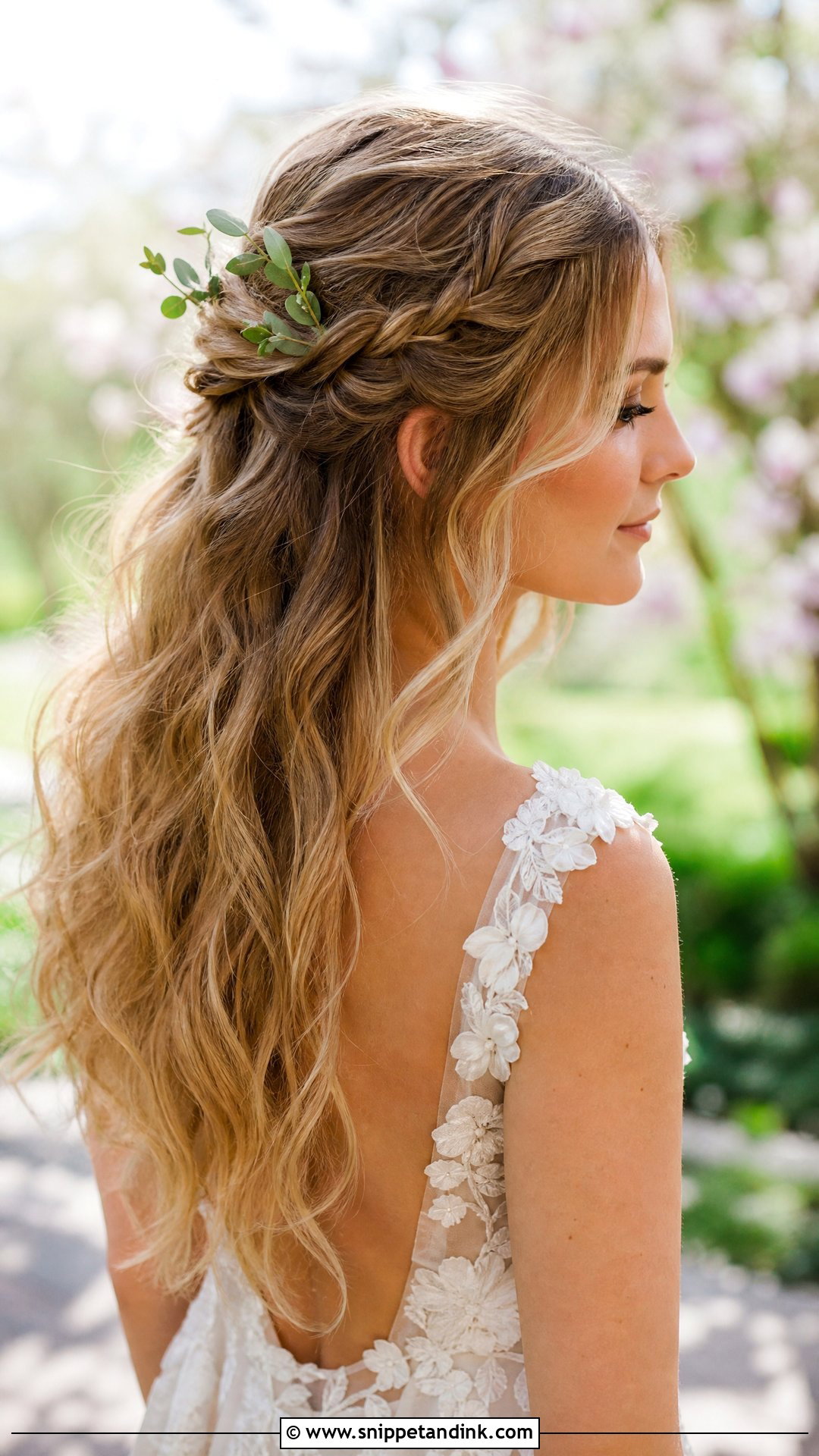 Boho Braided Half Up - Snippet and Ink - 20 Wedding Hairstyles Fine Hair