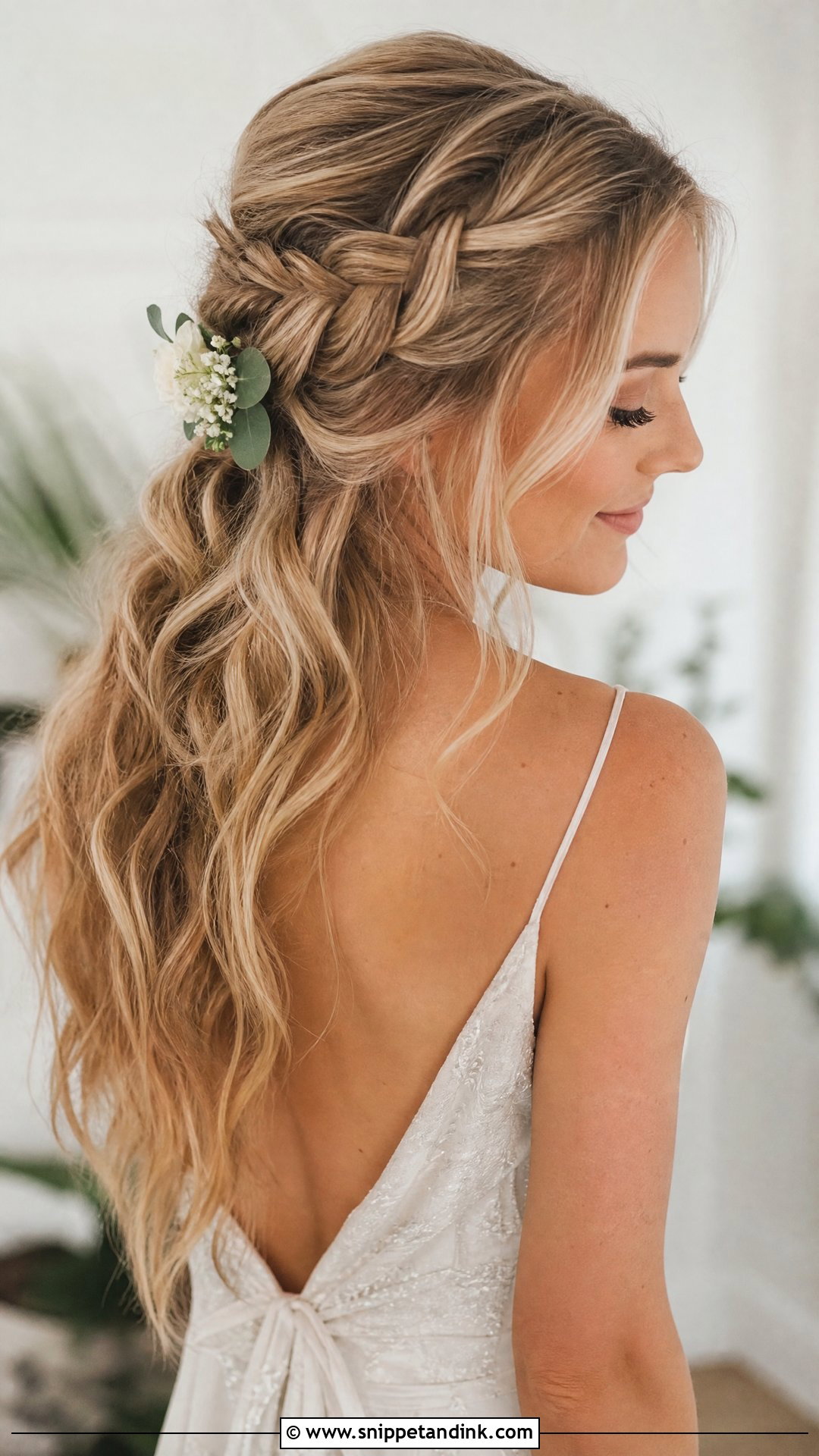Boho Braided Half Updo - Snippet and Ink - 20 Debutante Hairstyles
