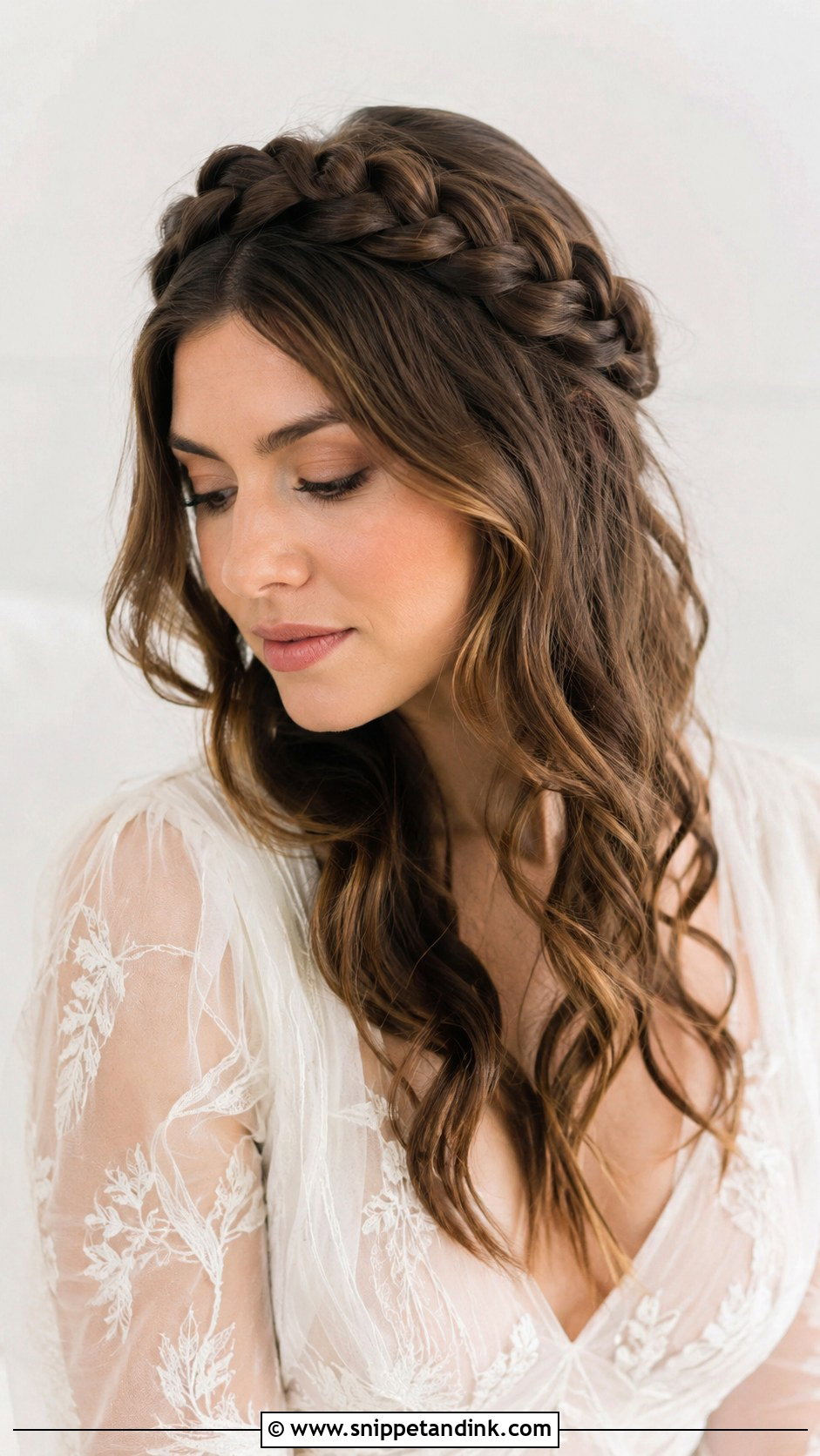 Boho Braided Headband - Snippet and Ink - 20 Wedding Hair Headband Ideas