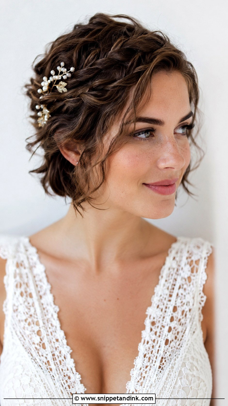 Boho Braided Pixie - Snippet and Ink - 25 Short Wedding Hairstyle Ideas