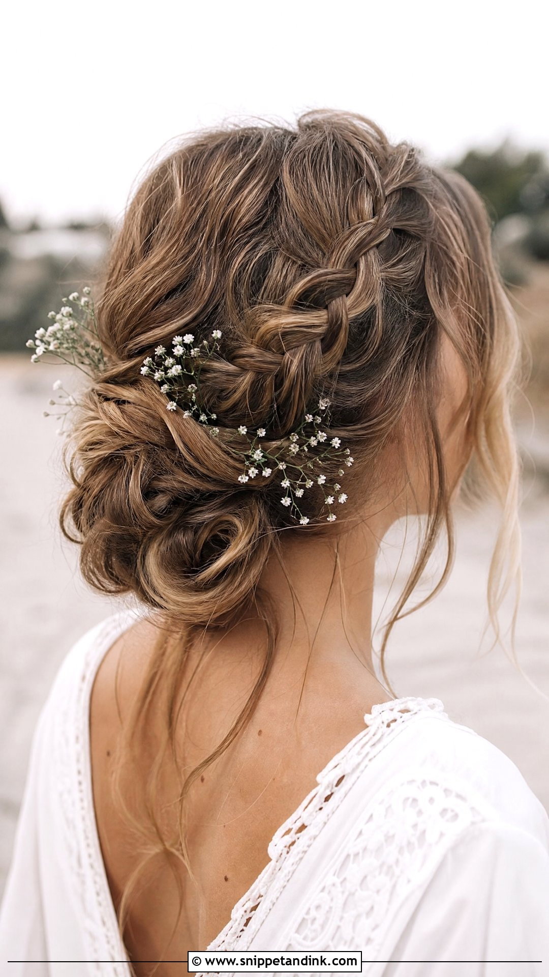 Boho Braided Updo - Snippet and Ink - 20 Timeless Wedding Hairstyles
