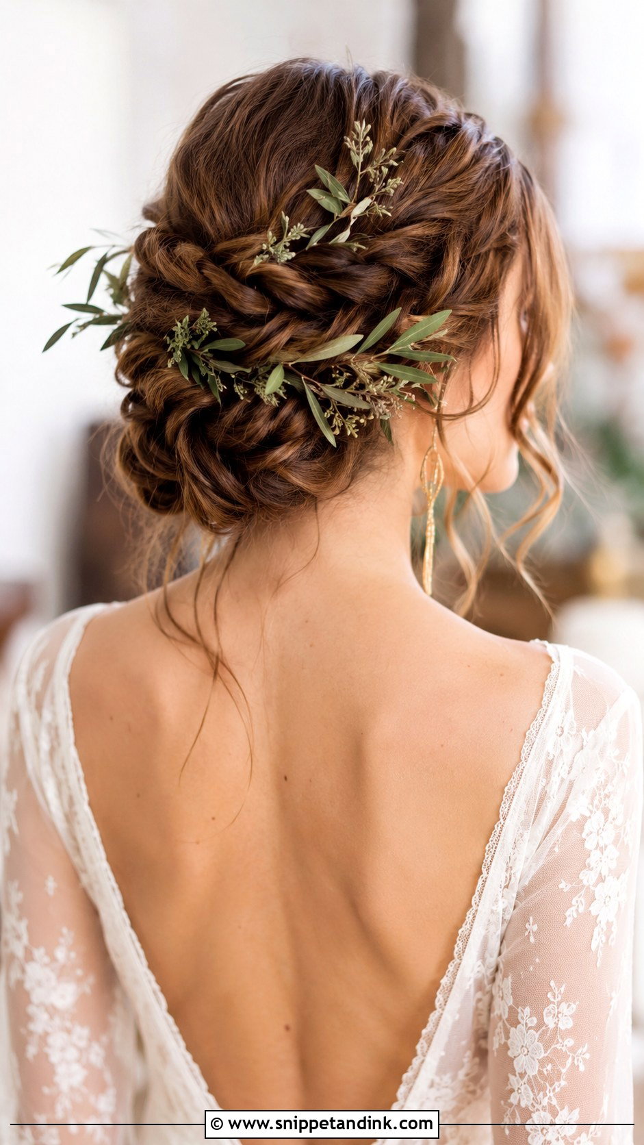 Boho Braided Updo - Snippet and Ink - 20 Wedding Hairstyles for Women