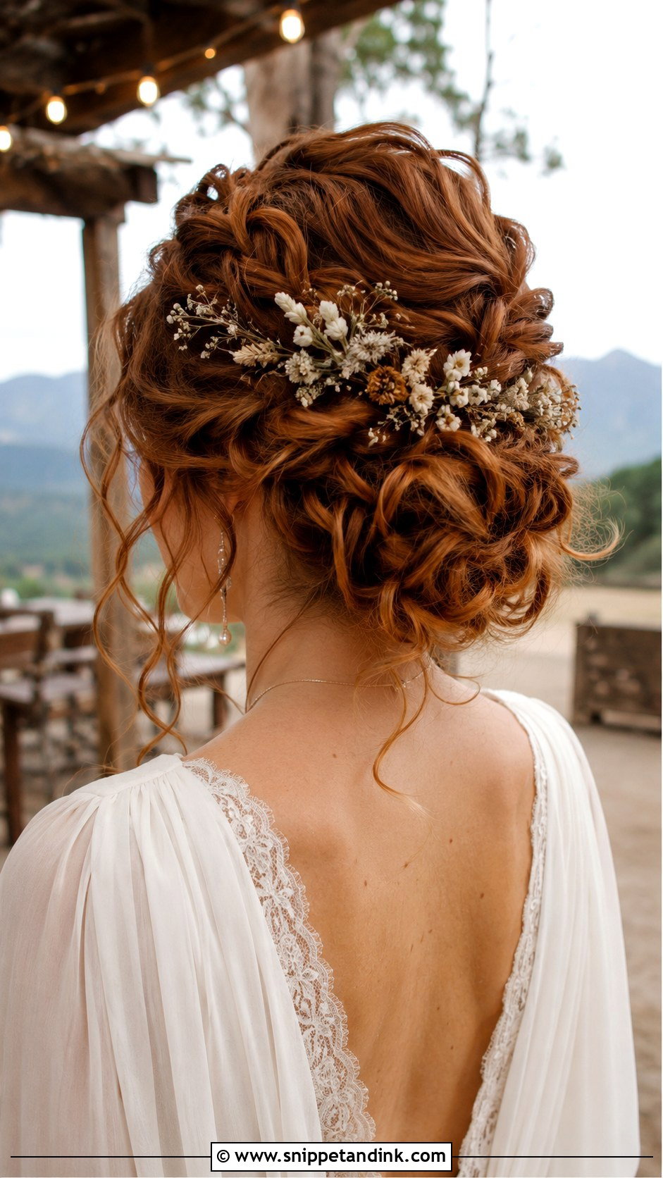 Boho Braided Updo - Snippet and Ink - 20 Easy Bridal Hair Ideas