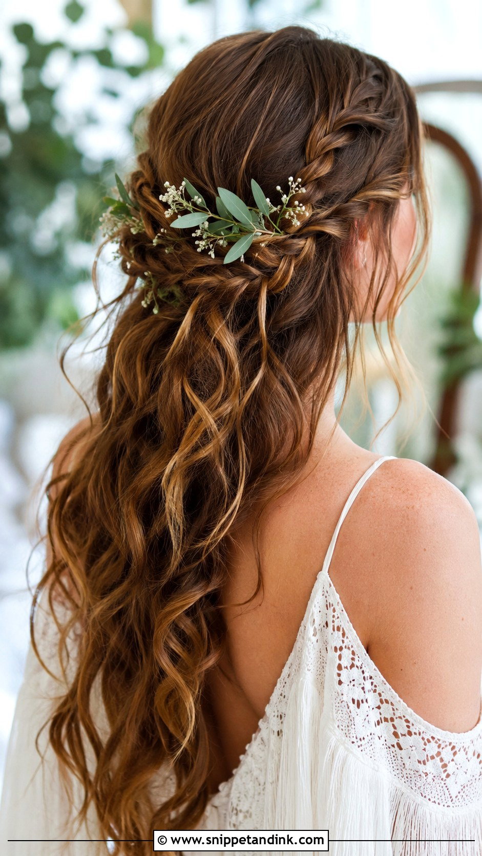 Boho Braided Wedding Hair - Snippet and Ink - 25 Easy Wedding Hair Ideas